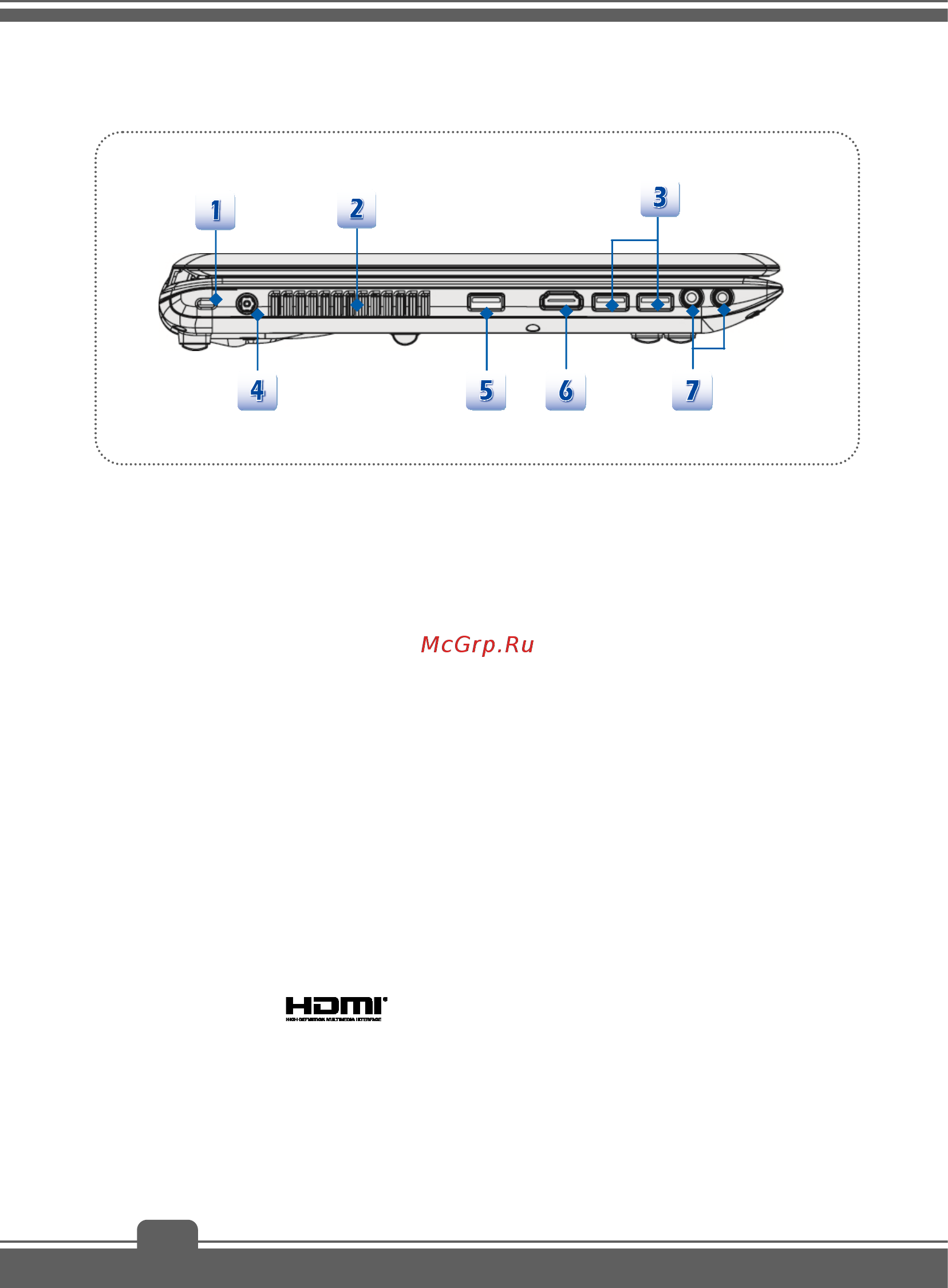 MSI GP60 2QF-1066XRU Leopard Pro [18/50] Вид слева