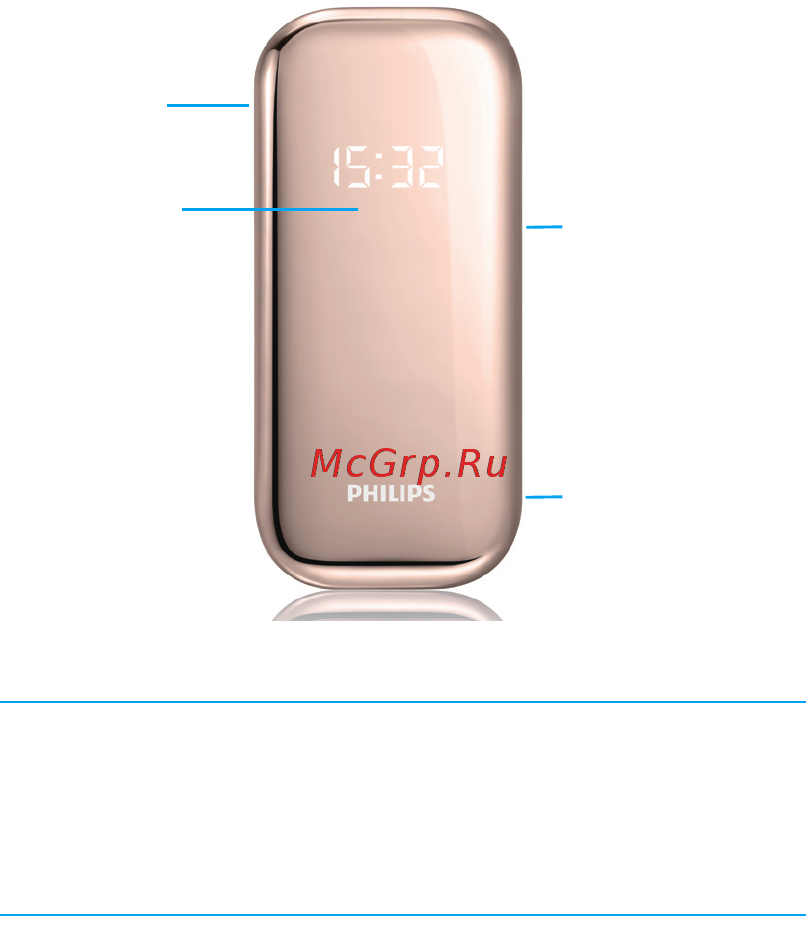 Philips E320 Red Инструкция по эксплуатации онлайн