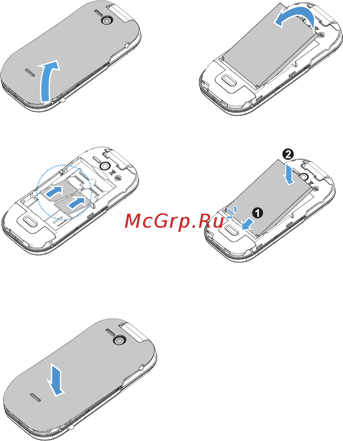 Philips E320 Red [4/30] Подготовка к эксплуатации