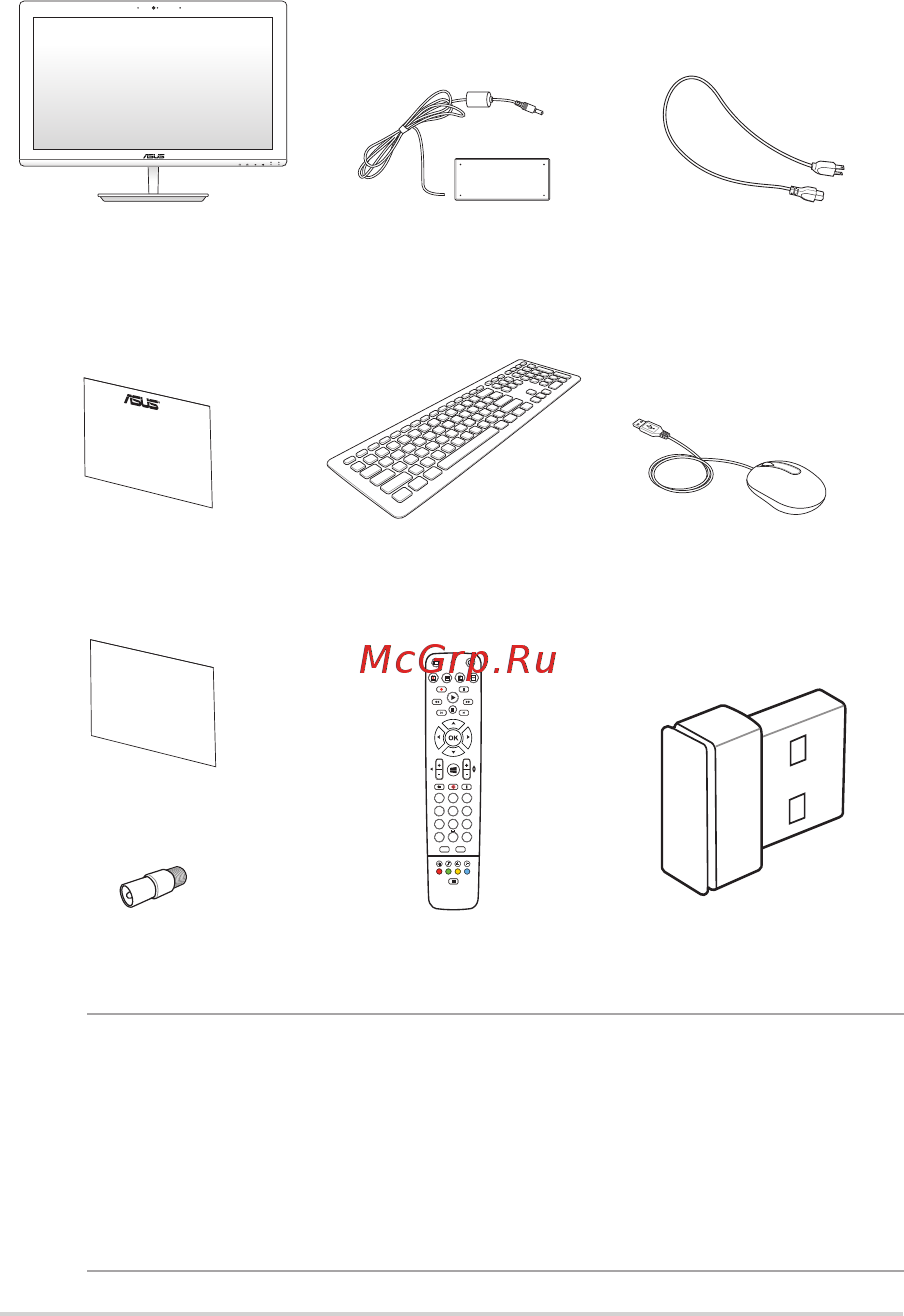 Asus ET2230IUK-BC009R [12/76] Комплект поставки