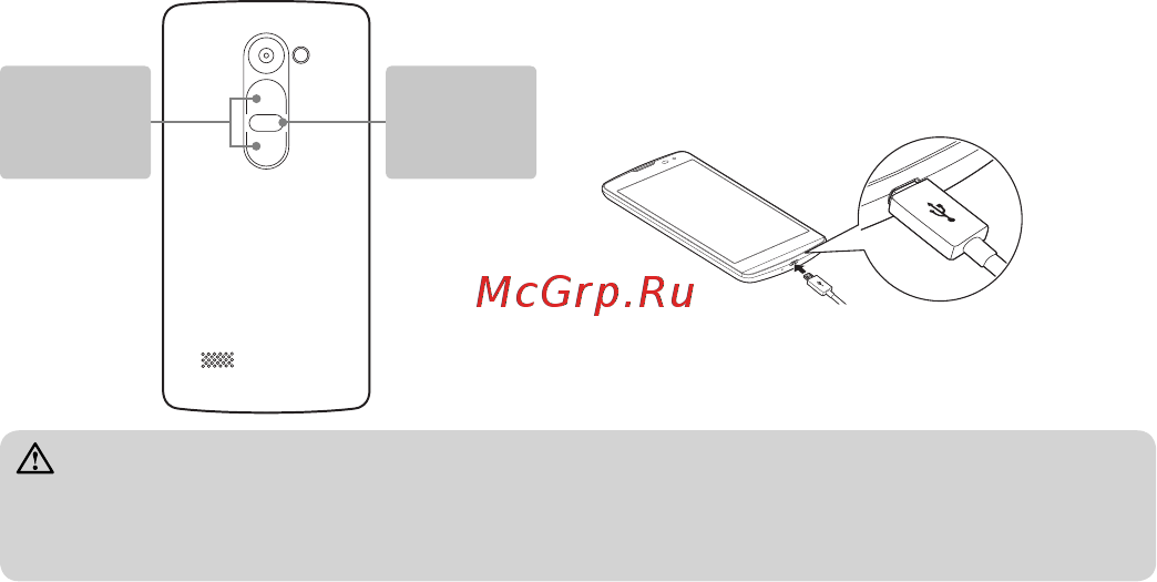 LG H324 Leon White [4/15] На настройка вид телефона