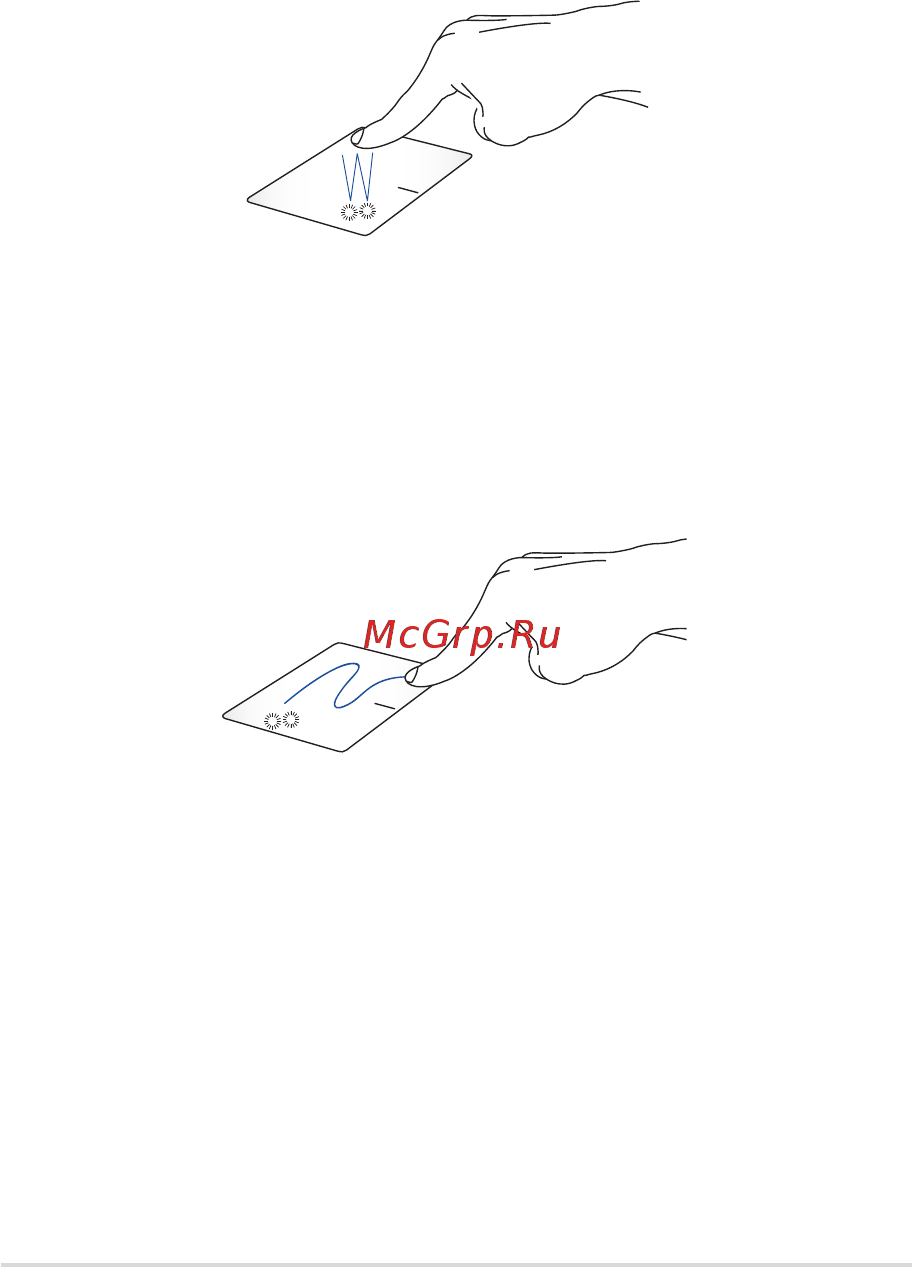 Asus N551VW-FY154T [35/128] Жесты одним пальцем