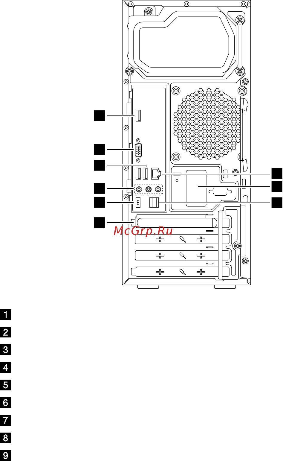 Lenovo H50-05 (90BH003SRS) [8/63] Вид корпуса сзади