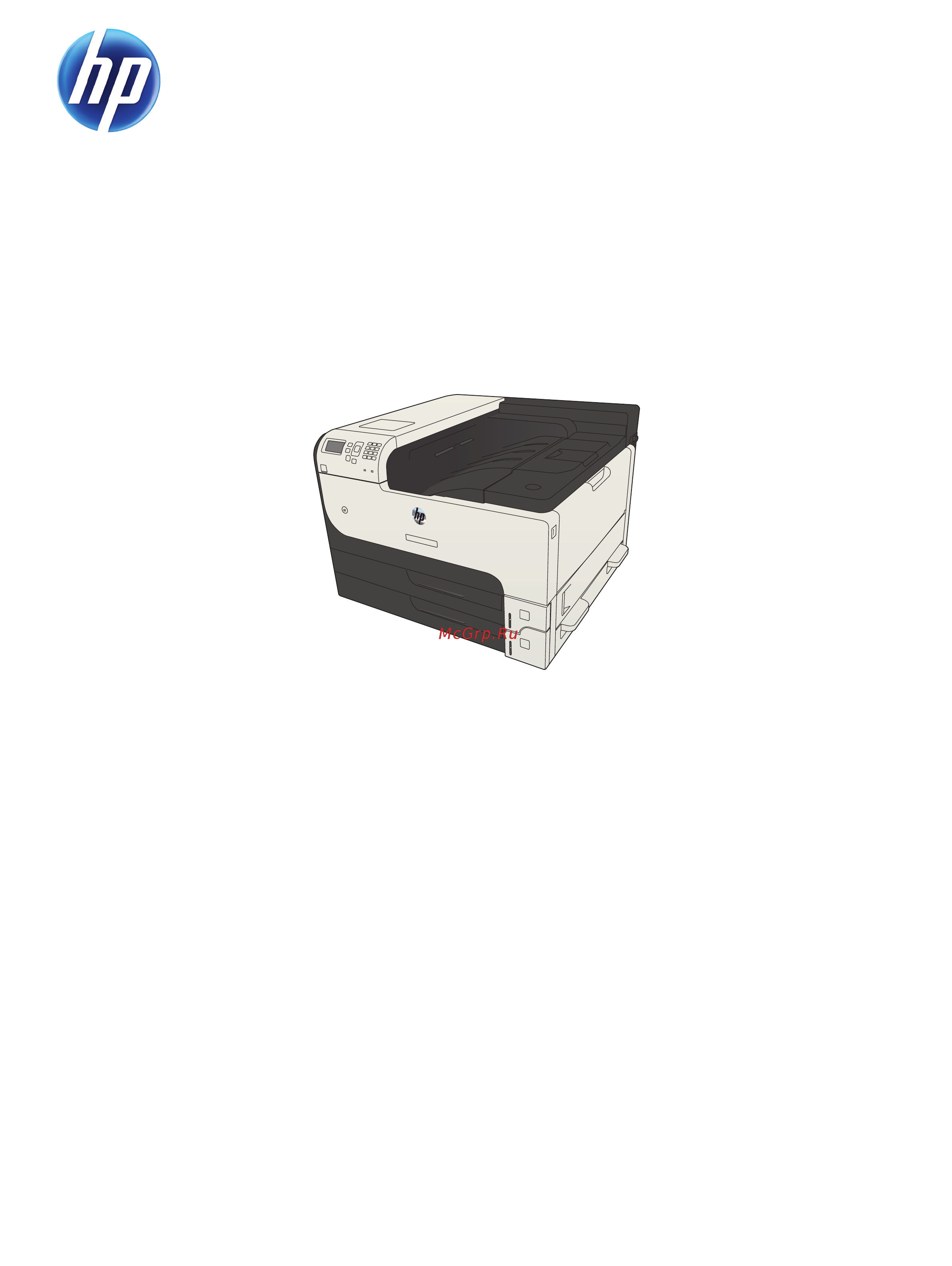 HP LaserJet Enterprise 700 M712xh (CF238A) Инструкция по эксплуатации онлайн