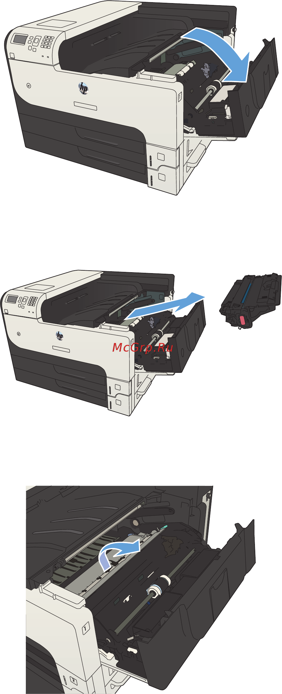 HP LaserJet Enterprise 700 M712xh (CF238A) A3 Инструкция по эксплуатации онлайн [156/190] 240301