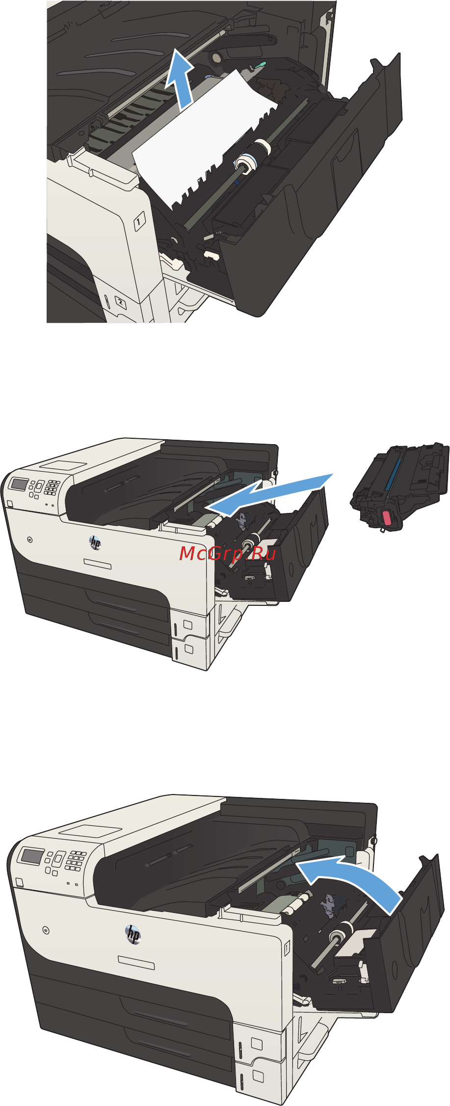 HP LaserJet Enterprise 700 M712xh (CF238A) A3 Инструкция по эксплуатации онлайн [157/190] 240301