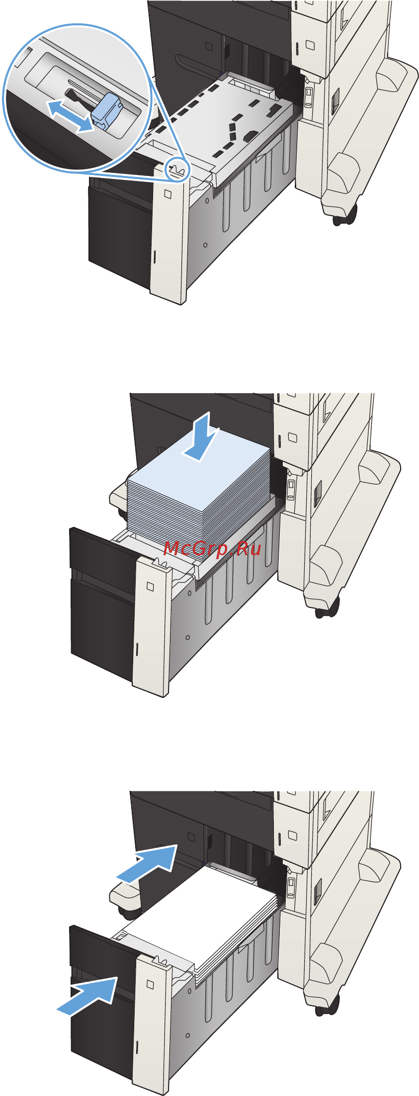 HP LaserJet Enterprise 700 M712xh (CF238A) A3 Инструкция по эксплуатации онлайн [52/190] 240301
