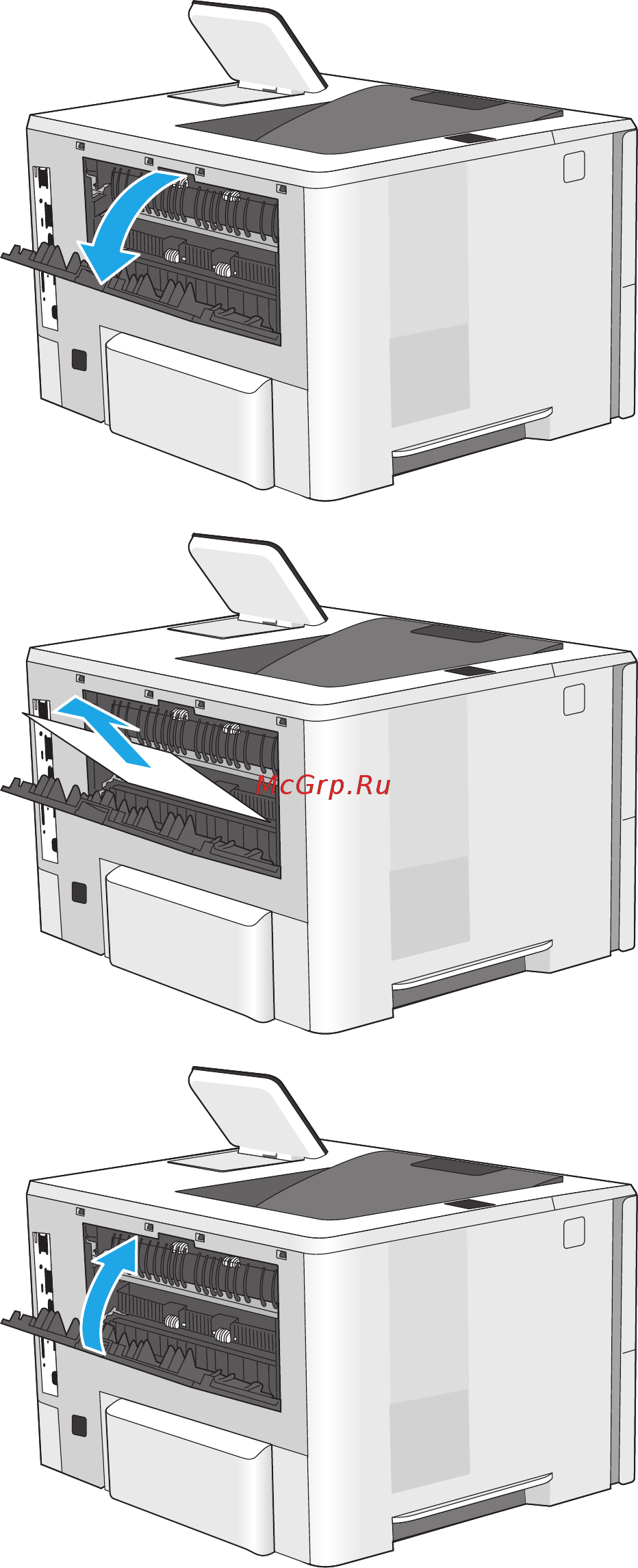 HP LaserJet M506dn (F2A69A) A4 Duplex Net [114/130] Глава 6 решение проблем ruww