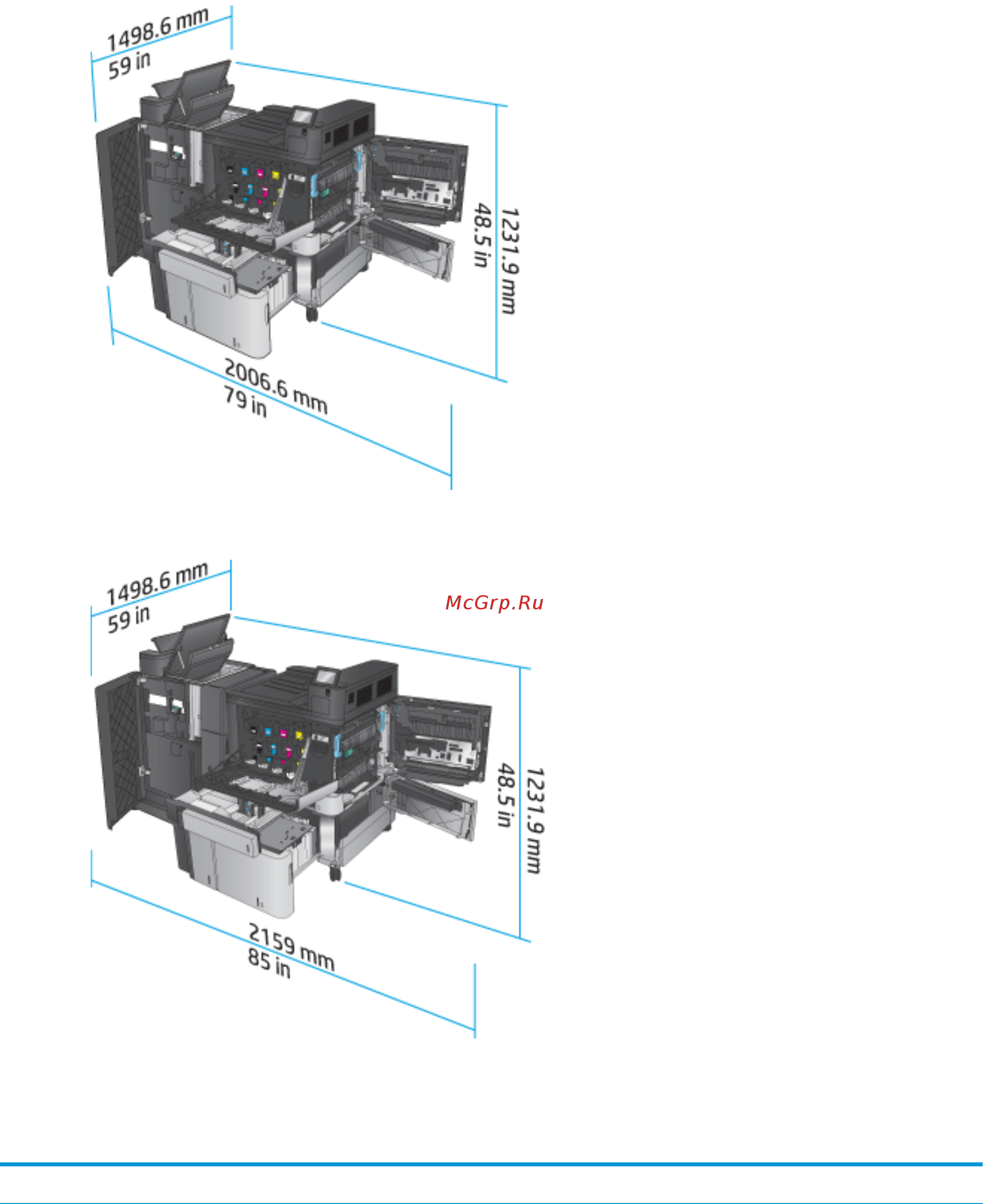 HP Color LaserJet Enterprise M855dn (A2W77A) [32/168] Энергопотребление электротехнические характеристики и акустическая эмиссия