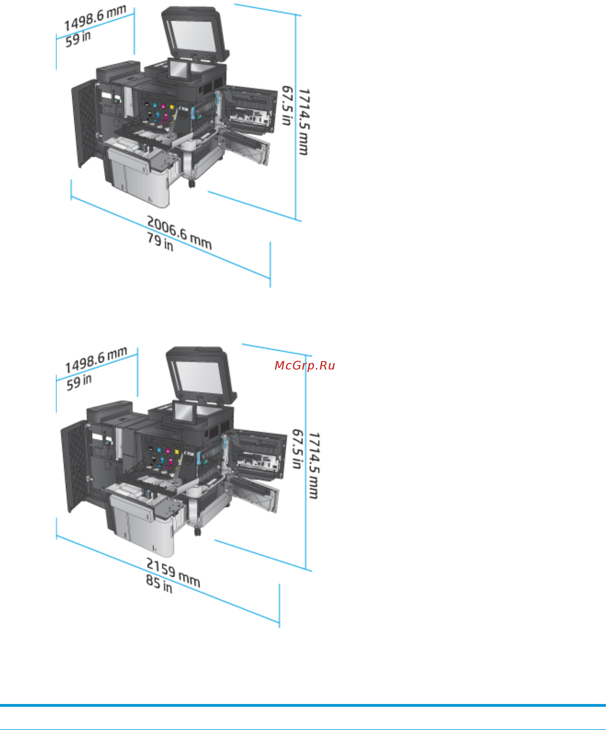 HP Color LaserJet Enterprise M855dn (A2W77A) A3 [39/168] Энергопотребление электротехнические характеристики и акустическая эмиссия