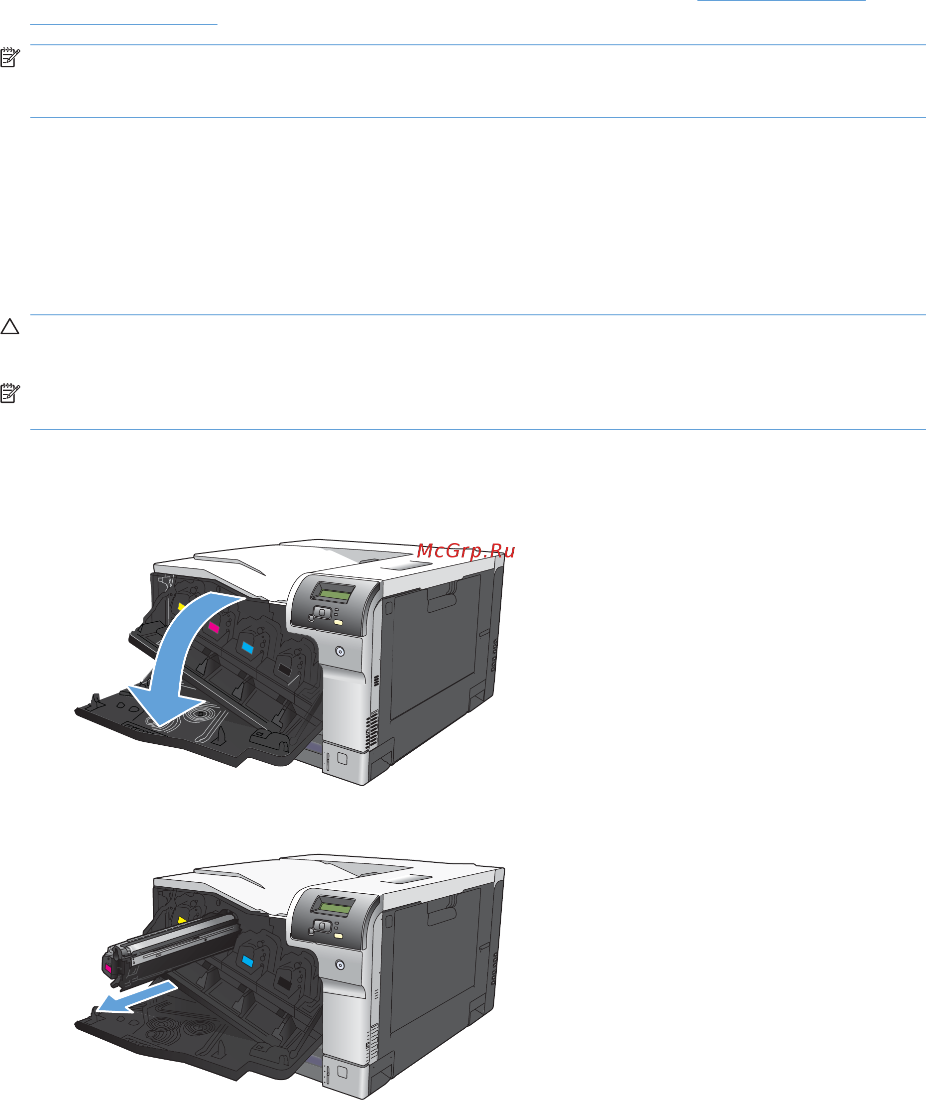 HP Color LaserJet Pro CP5225 (CE710A) A3 [101/194] Замена картриджей