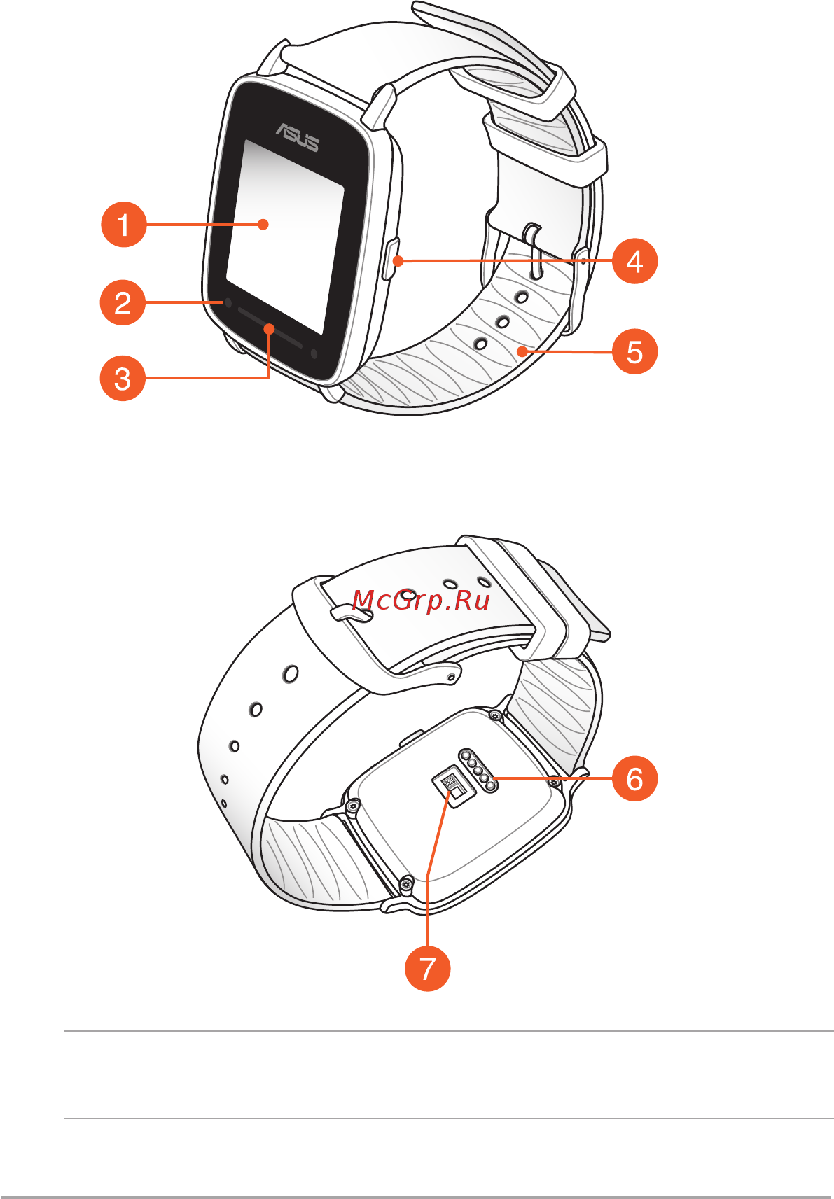 Asus Vivo Watch 90HC0021-M00H10 Черный [8/50] Знакомство с устройством