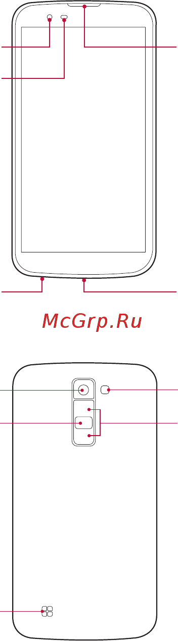 LG K10 3G Dark Blue (K410) [19/98] Вид устройства