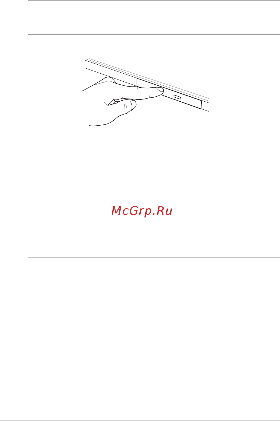 Asus N551JB-XO044T [48/140] Использование отверстия для извлечения оптического диска