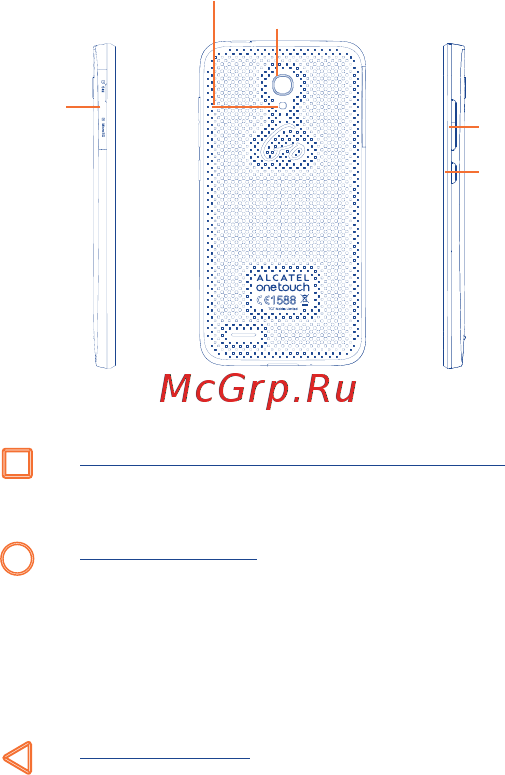 Alcatel OT7048X160;GO160;PLAY Orange+White [4/40] Камера вспышка камеры фонарик