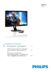 Philips 242G5DJEB/00 Инструкция по эксплуатации