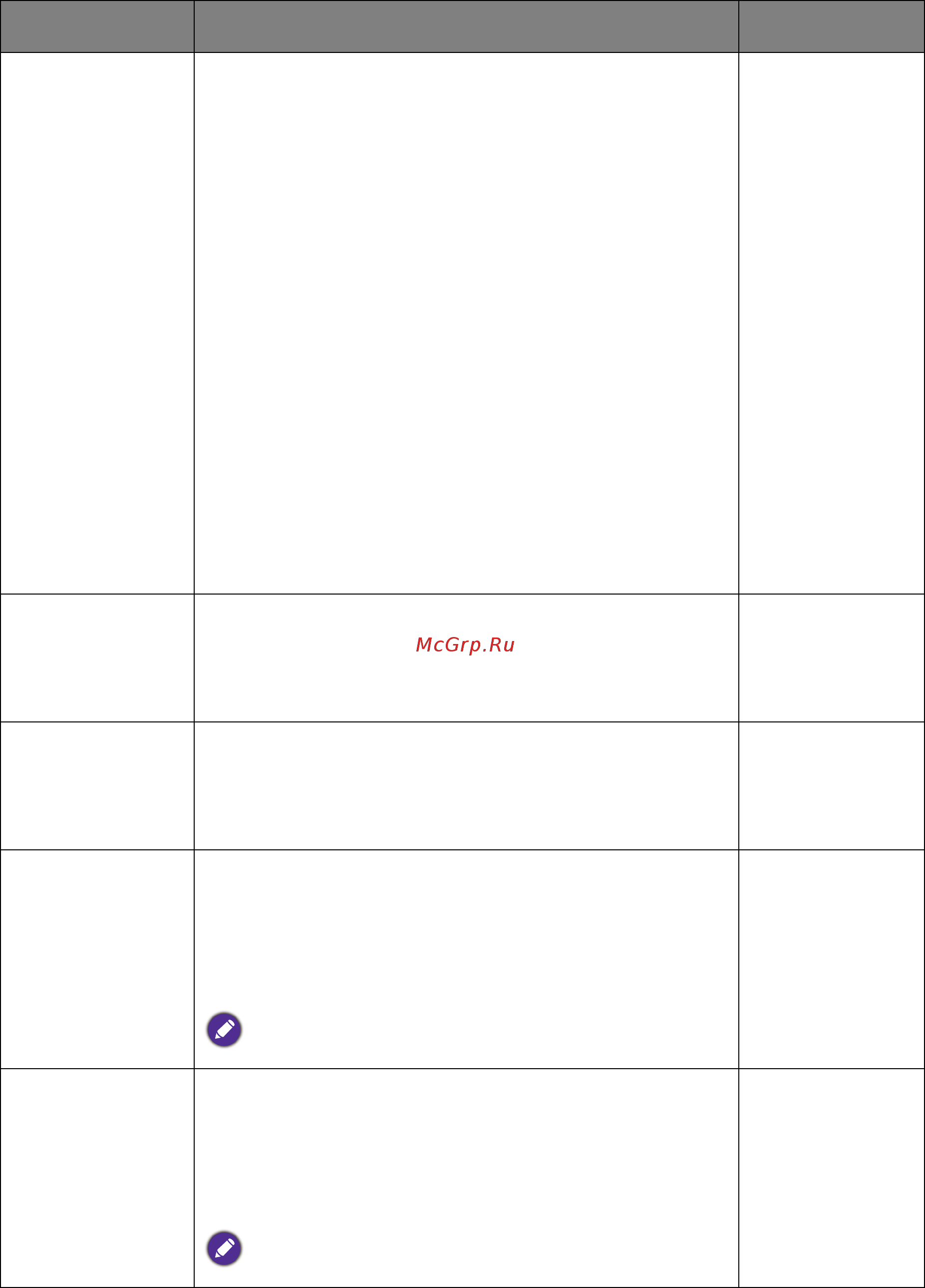 Benq BL3201PT Инструкция по эксплуатации онлайн [42/63] 240462