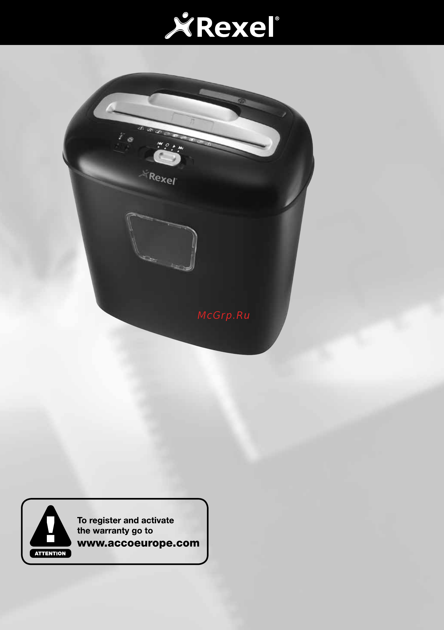 Rexel DUO Инструкция по эксплуатации онлайн