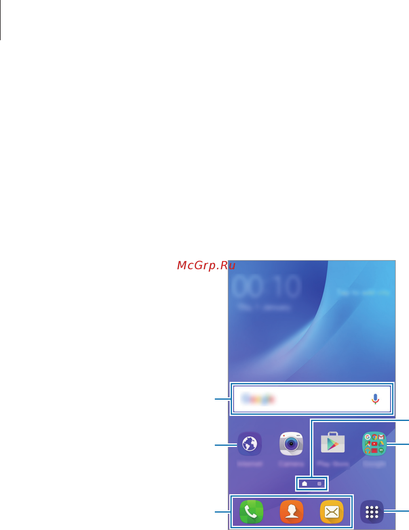 Samsung Galaxy J1 (2016) SM-J120F White [21/87] Главный экран