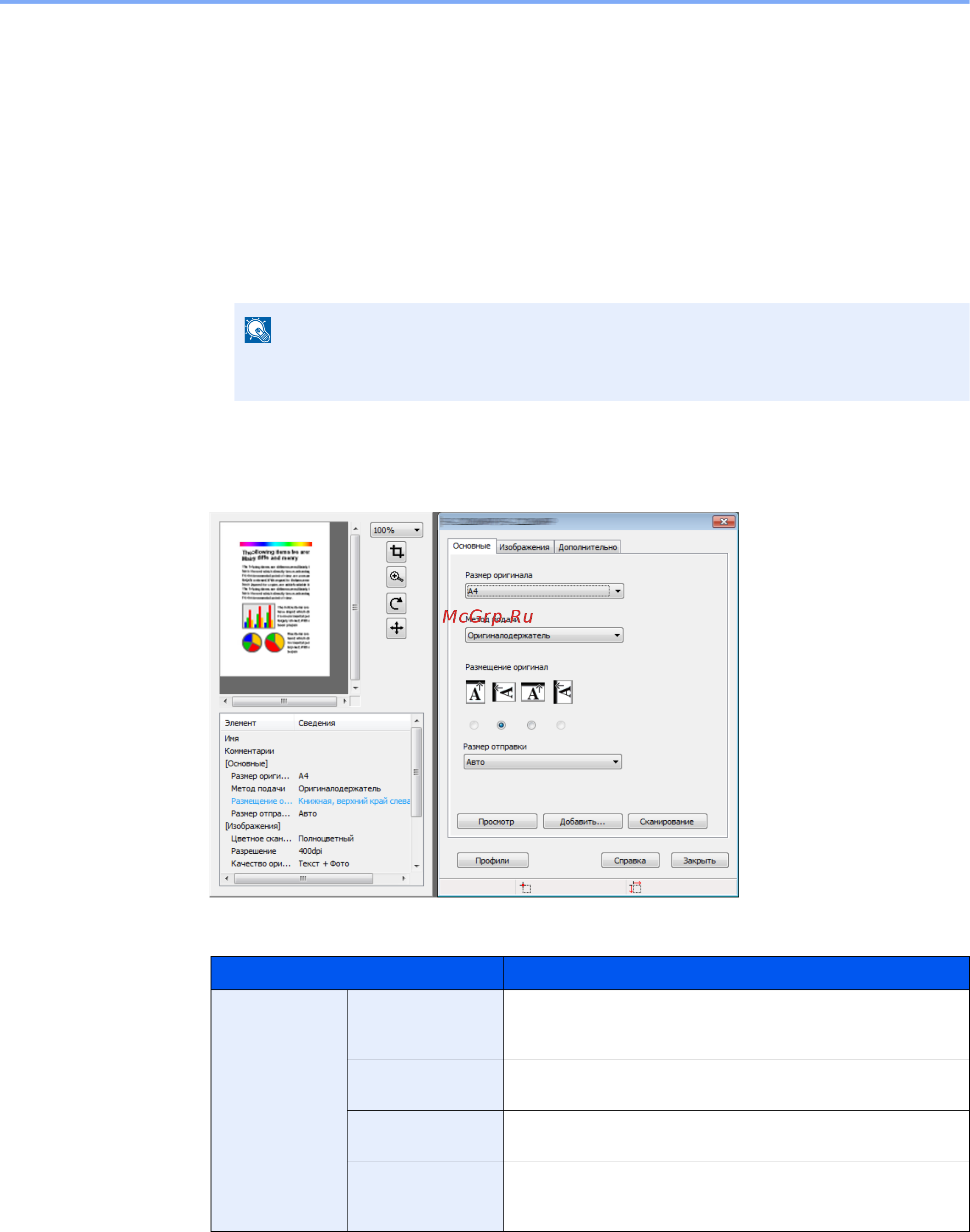 Kyocera ECOSYS M3540IDN [200/439] Сканирование с помощью twain