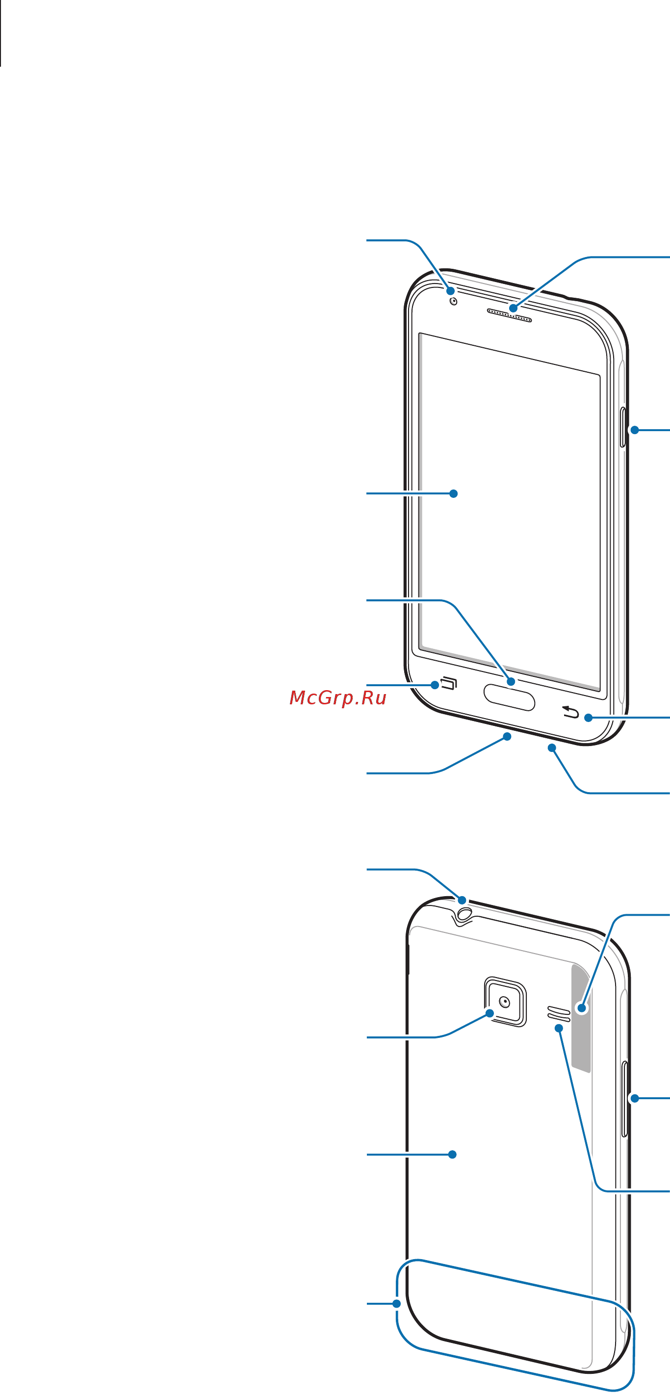 Samsung Galaxy J mini SM-J105H/DS White [6/82] Внешний вид устройства