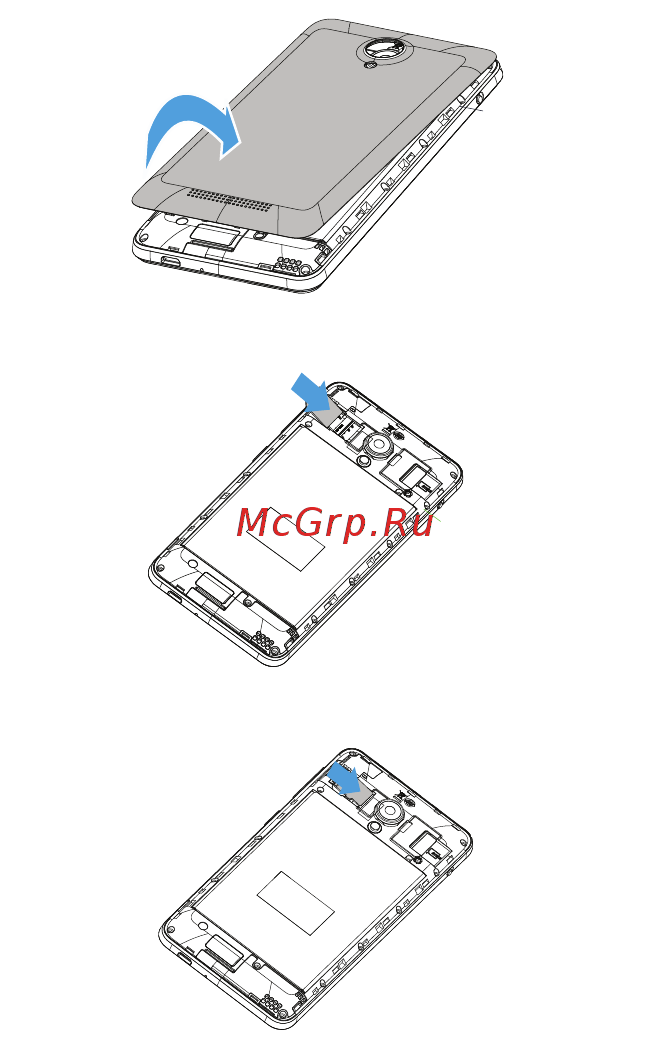 Philips Xenium V377 Black+Red [3/15] Сборка и зарядка