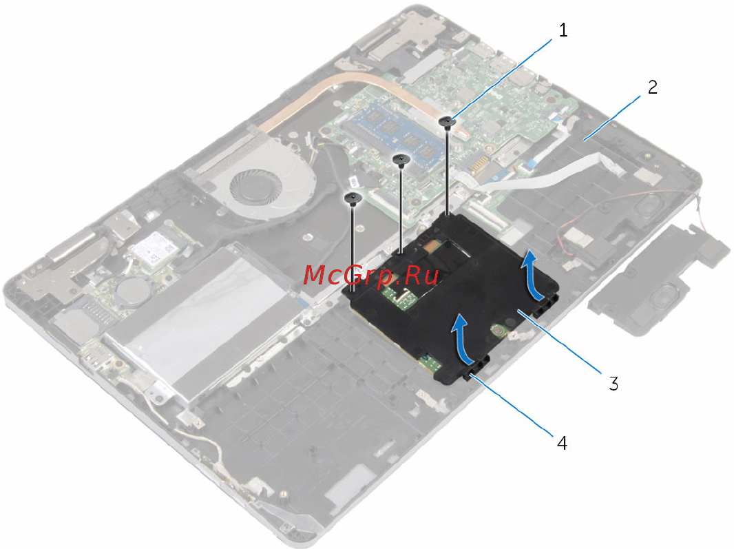 Dell Inspiron 7568-9862 Инструкция по эксплуатации онлайн [44/87] 240602