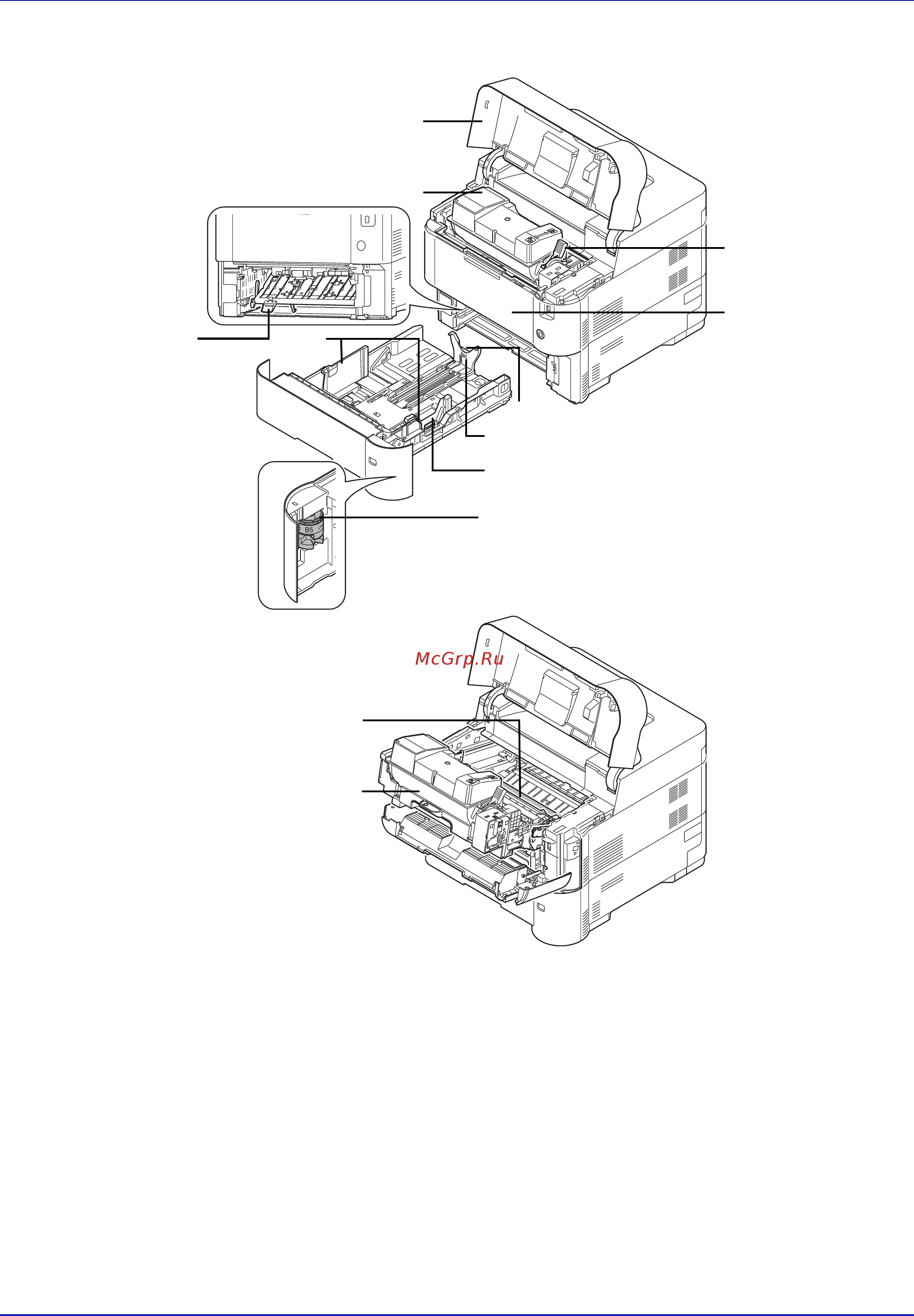 Kyocera ECOSYS FS-4100DN [19/133] Компоненты аппарата