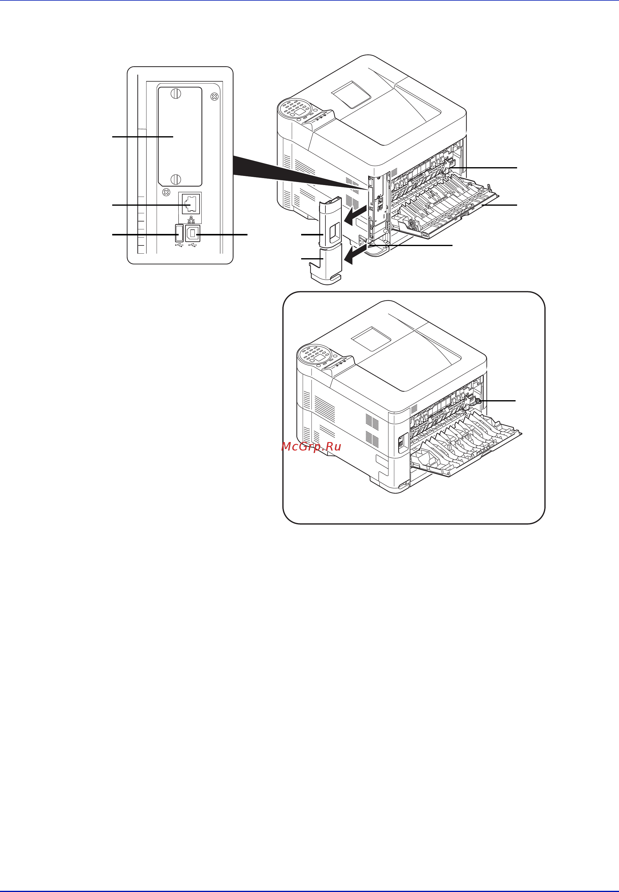 Kyocera ECOSYS FS-4300DN [20/133] Компоненты аппарата