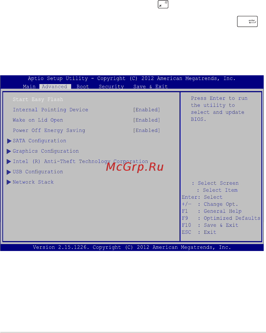 Asus TP500LN-DN047H [83/112] Для обновления bios выполните следующее