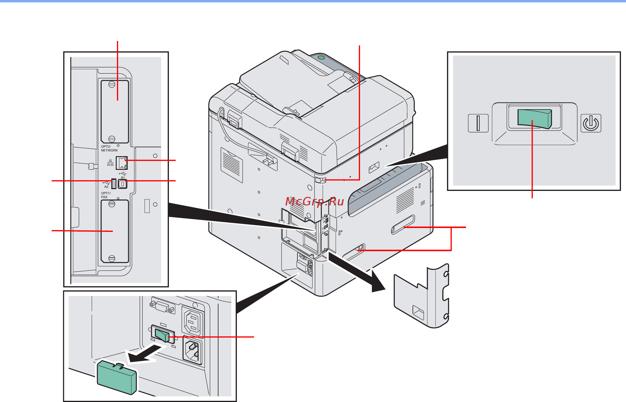 Kyocera ECOSYS FS-6530MFP Инструкция по эксплуатации онлайн [37/190] 240762