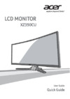 Acer XZ350CUBMIJPHZ Инструкция по эксплуатации