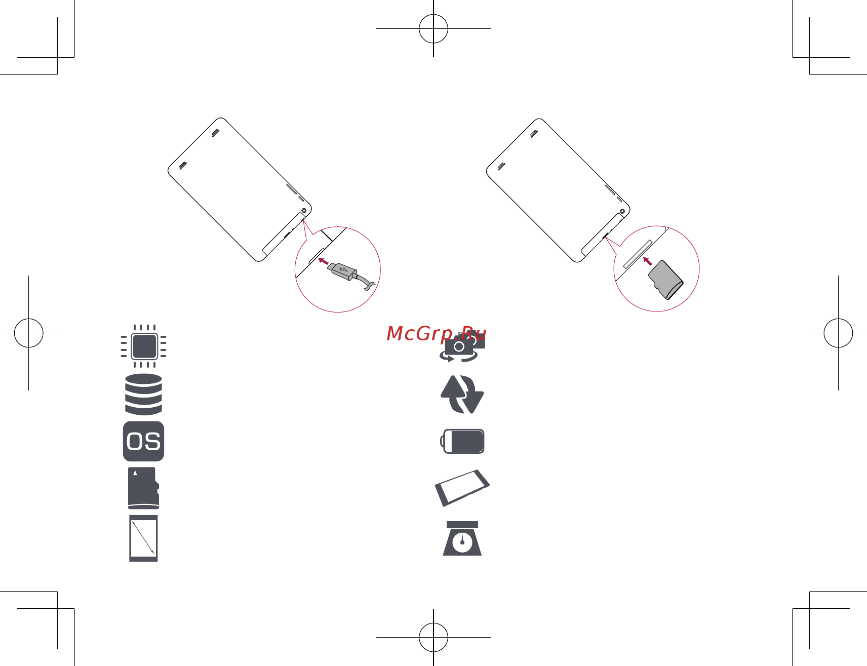 Prestigio Wize 3009 White Инструкция по эксплуатации онлайн [2/7] 296359