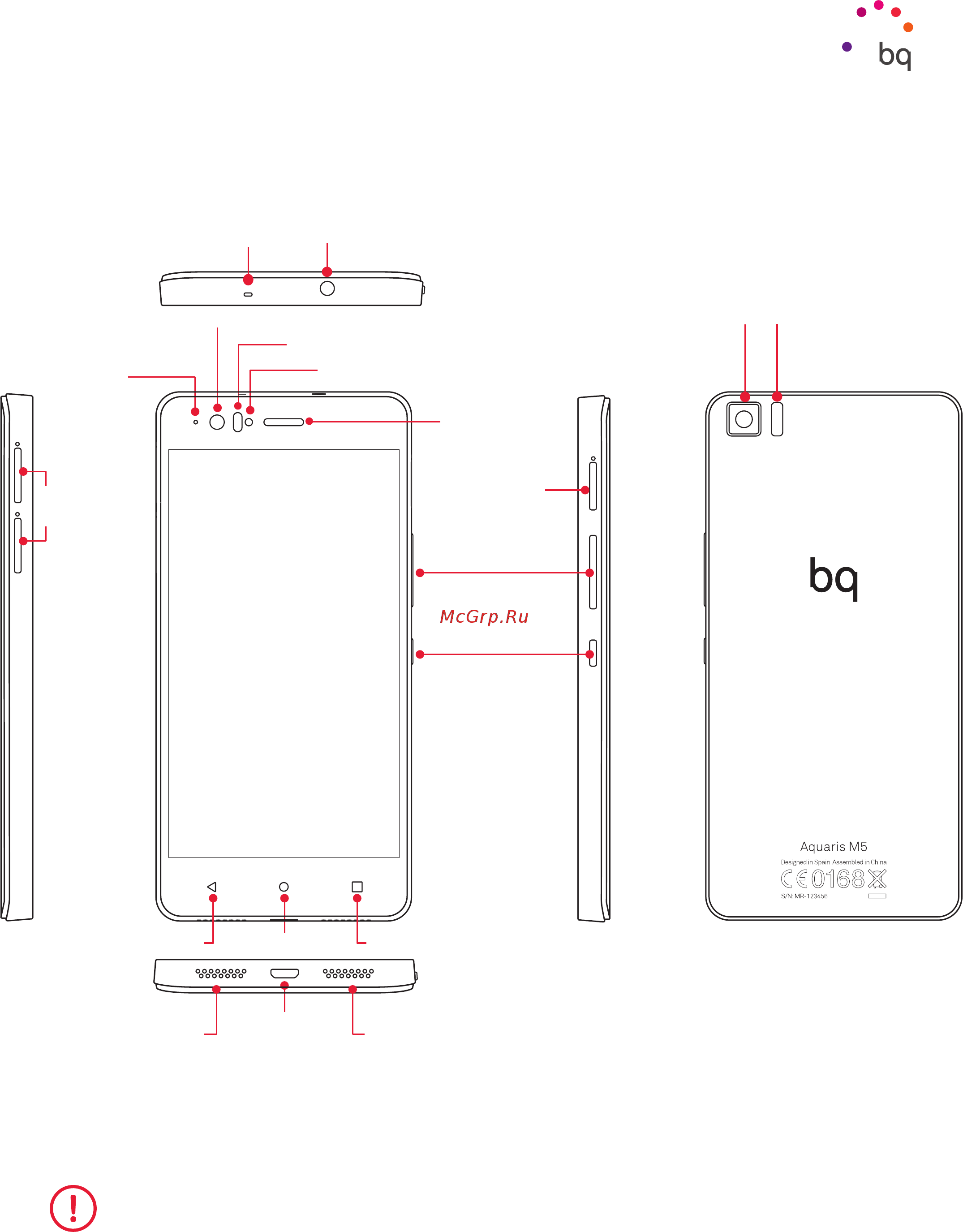 BQ Aquaris M5 16Gb/3Gb White (C000085) [8/74] Aquaris m5 полное руководство пользователя русский язык перед началом работы