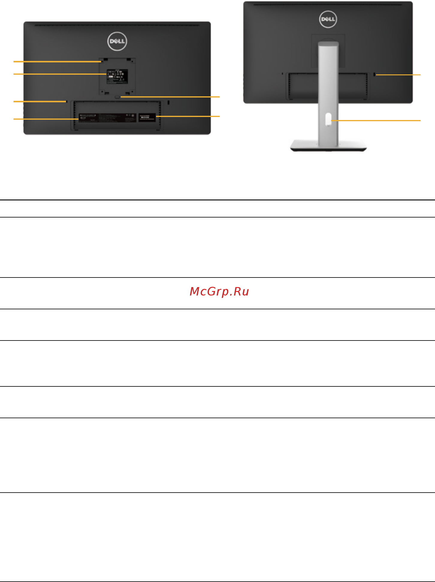 Dell 2715-0883 [10/82] Вид сзади