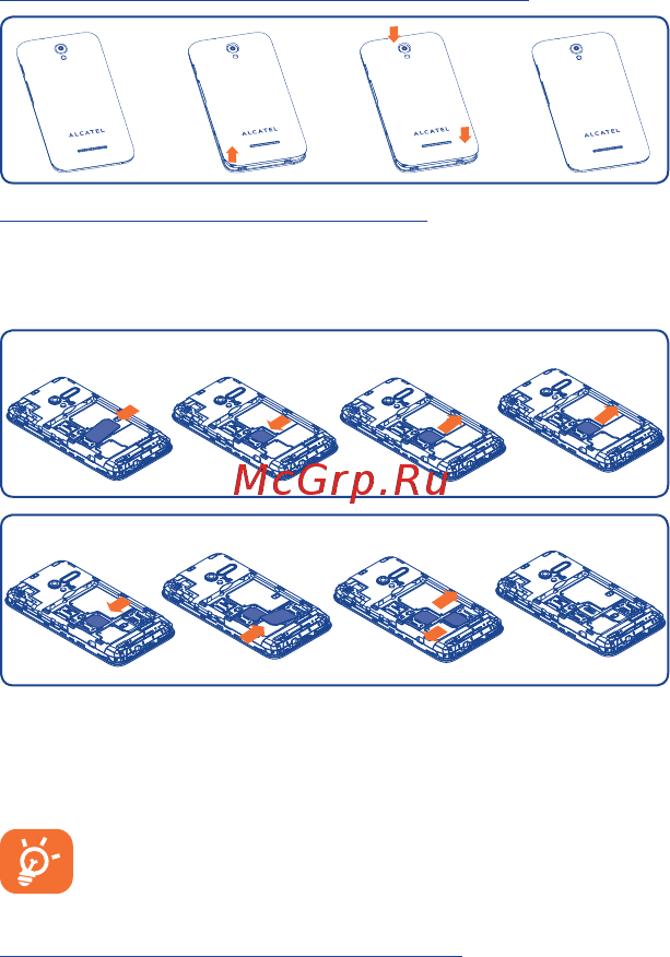 Alcatel OneTouch PIXI FIRST 4024D Metal Gold [5/44] 2 1 подготовка к работе