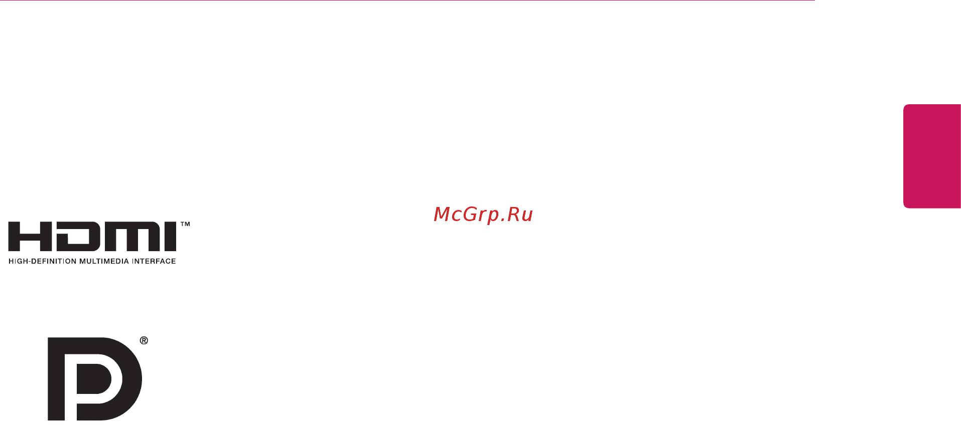 LG 34UM95C-P [3/37] Русский