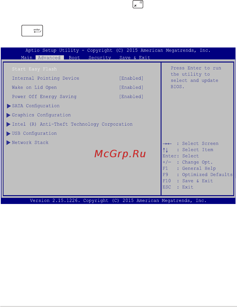 Asus UX305UA-FC050T [61/100] Для обновления bios выполните следующее