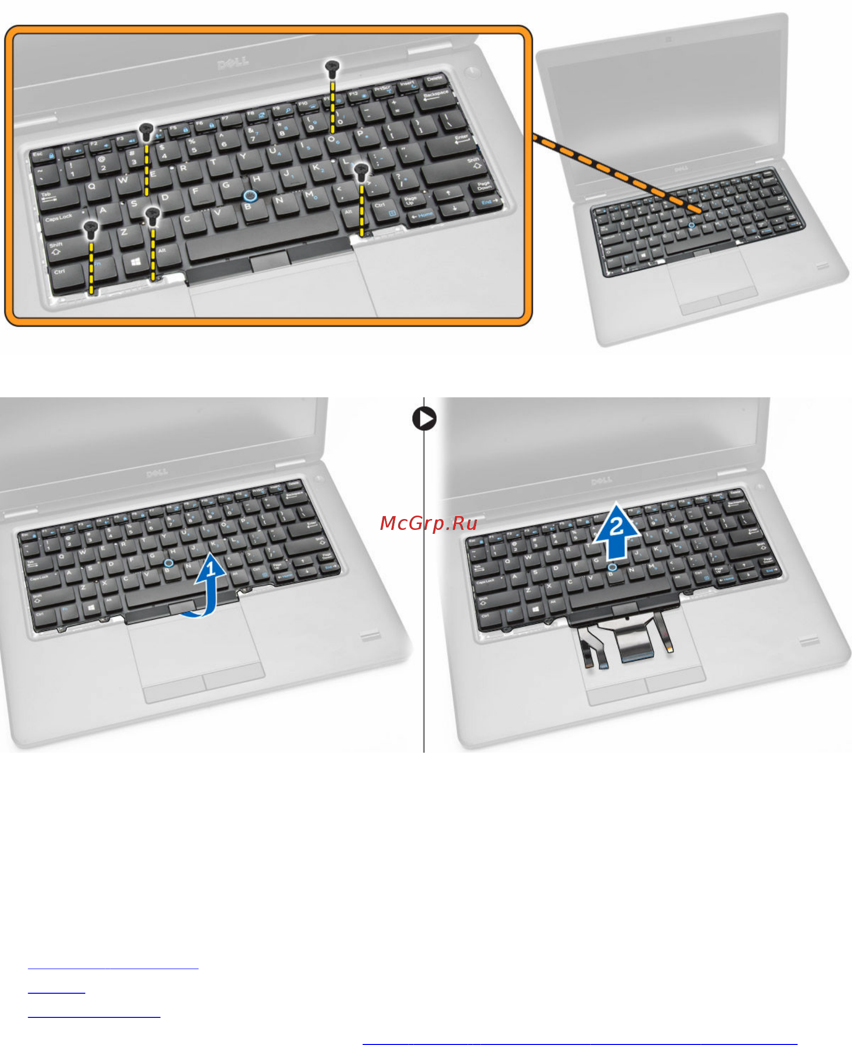 Dell Latitude E5450-7812 [15/62] Установка клавиатуры