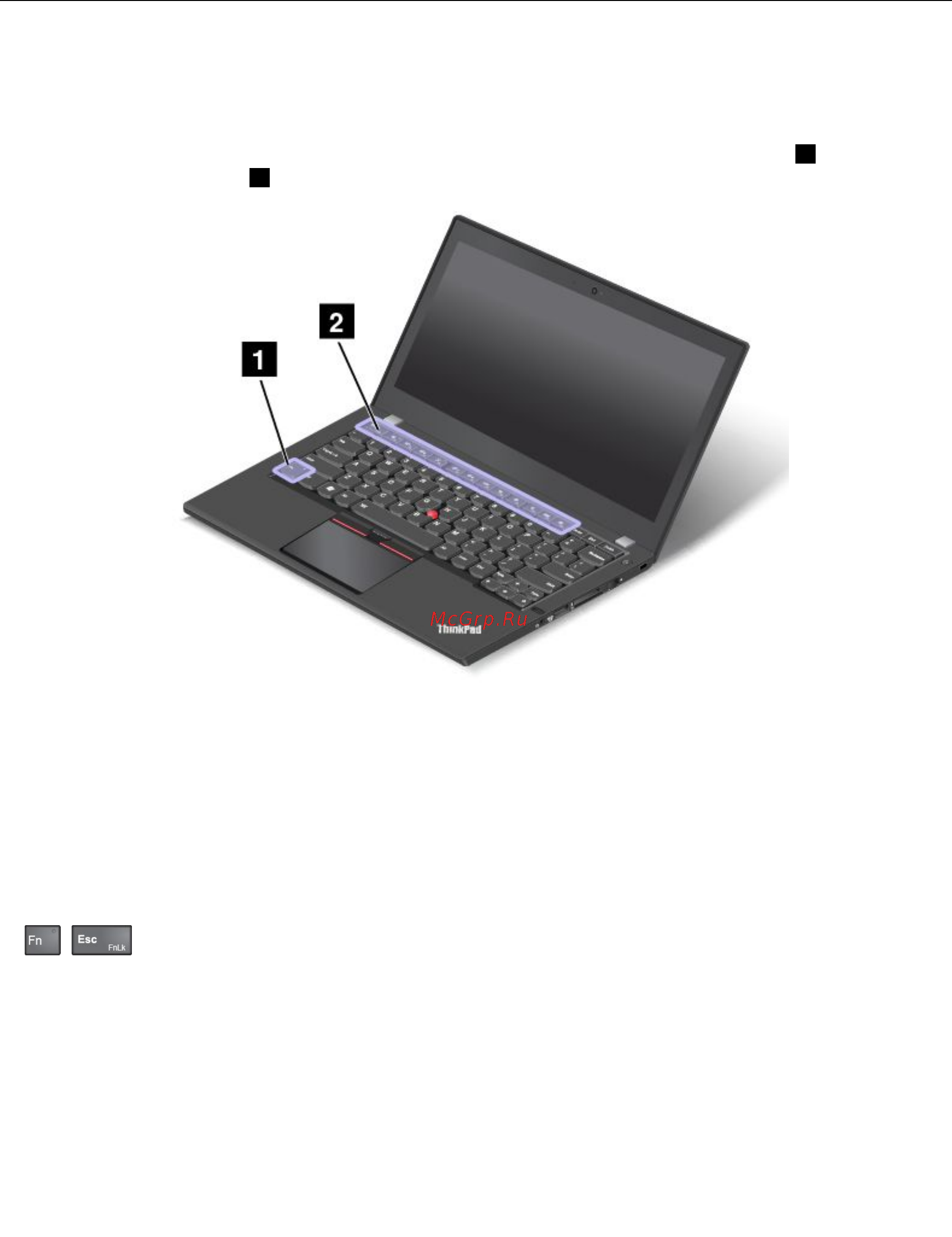 Lenovo ThinkPad X250 20CM003DRT [42/193] Специальные клавиши