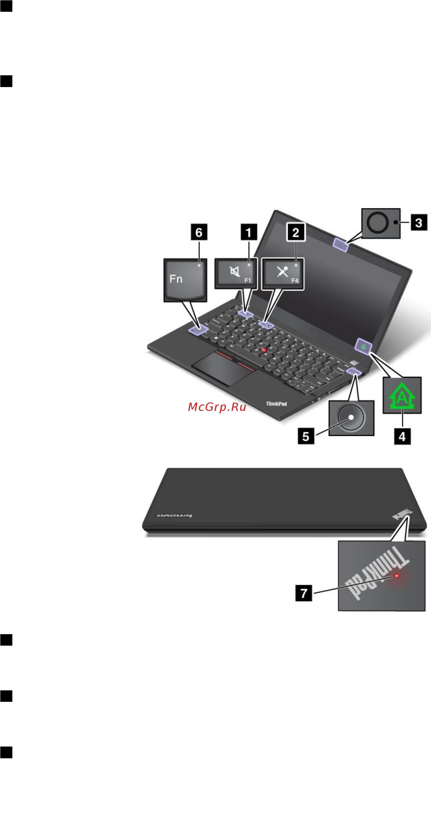 Lenovo ThinkPad X250 20CM003CRT [25/193] Индикаторы состояния