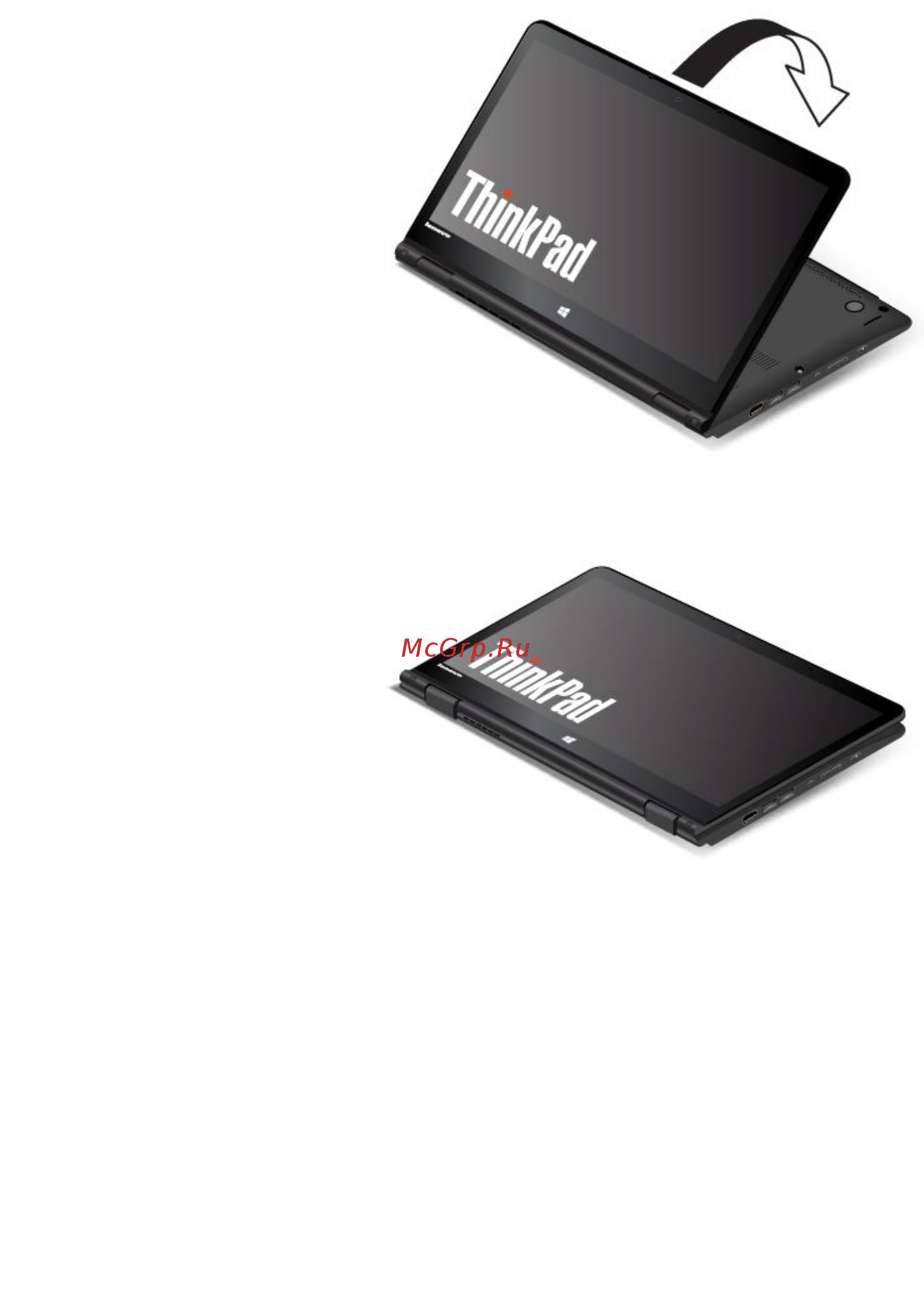 Lenovo ThinkPad Yoga 14 20DM003LRT [50/188] Режим планшета