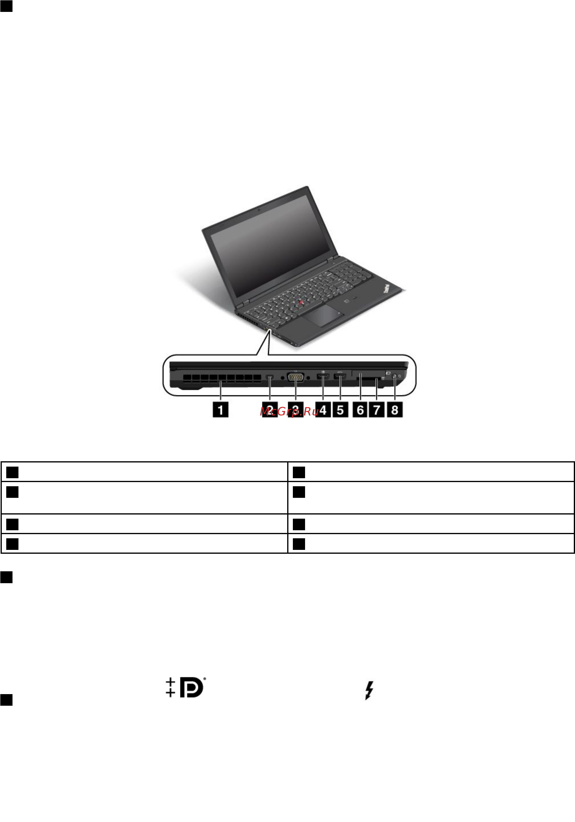 Lenovo ThinkPad T540p 20BE009BRT [23/212] Вид слева