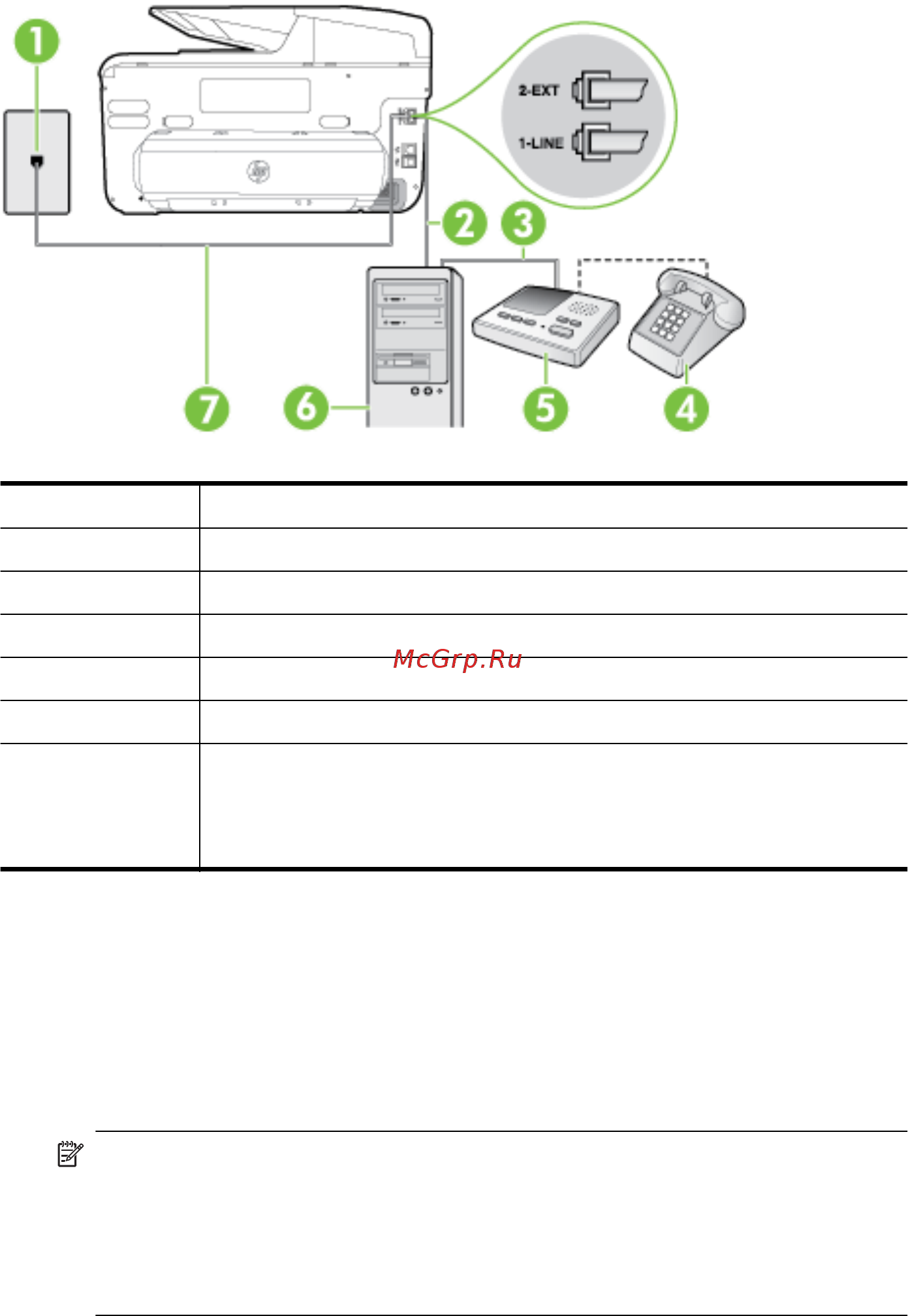 HP OfficeJet Pro 276dw (CR770A) [252/298] Вид принтера сзади