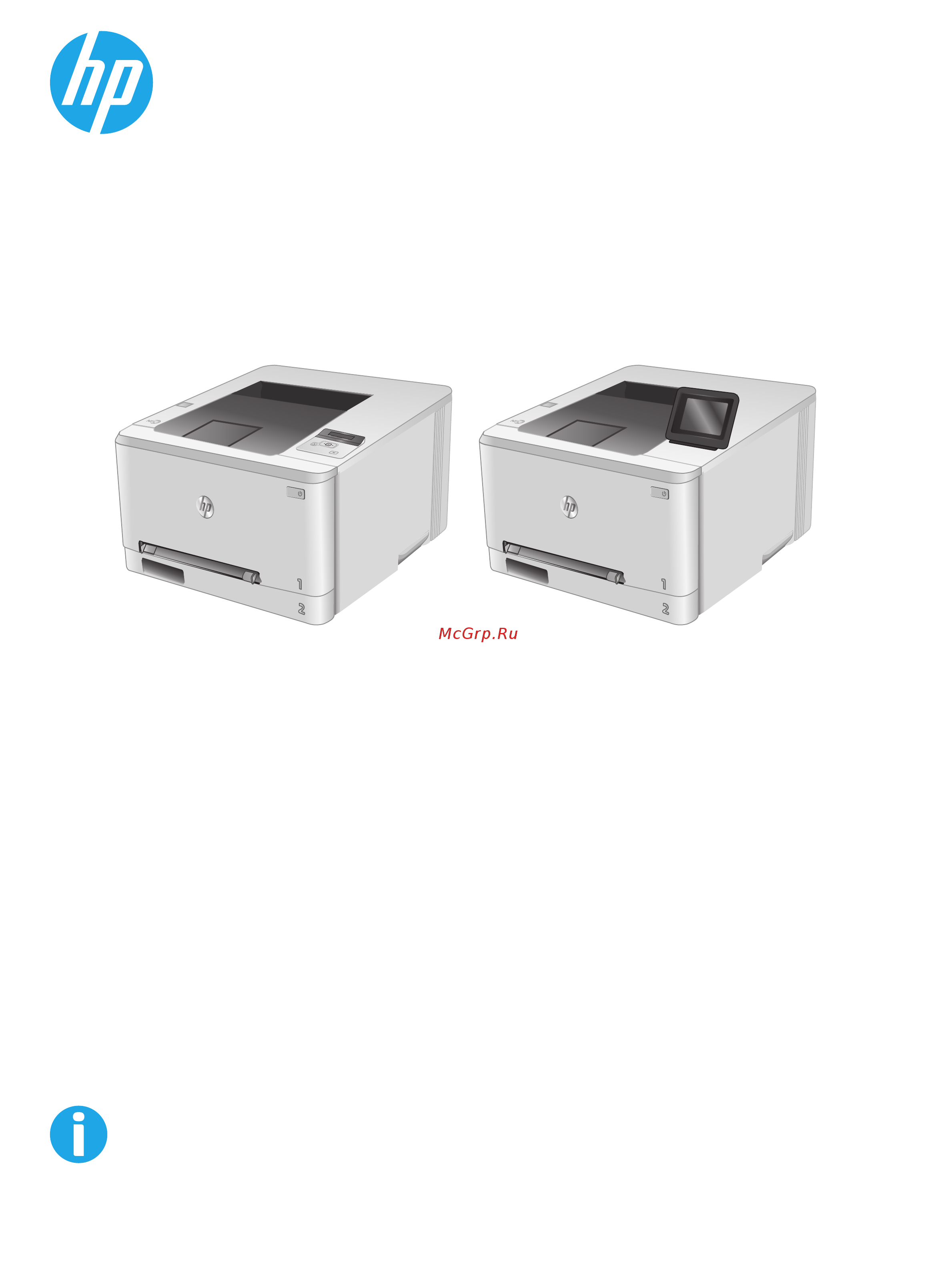 HP Color LaserJet Pro M252dw (B4A22A) Инструкция по эксплуатации онлайн