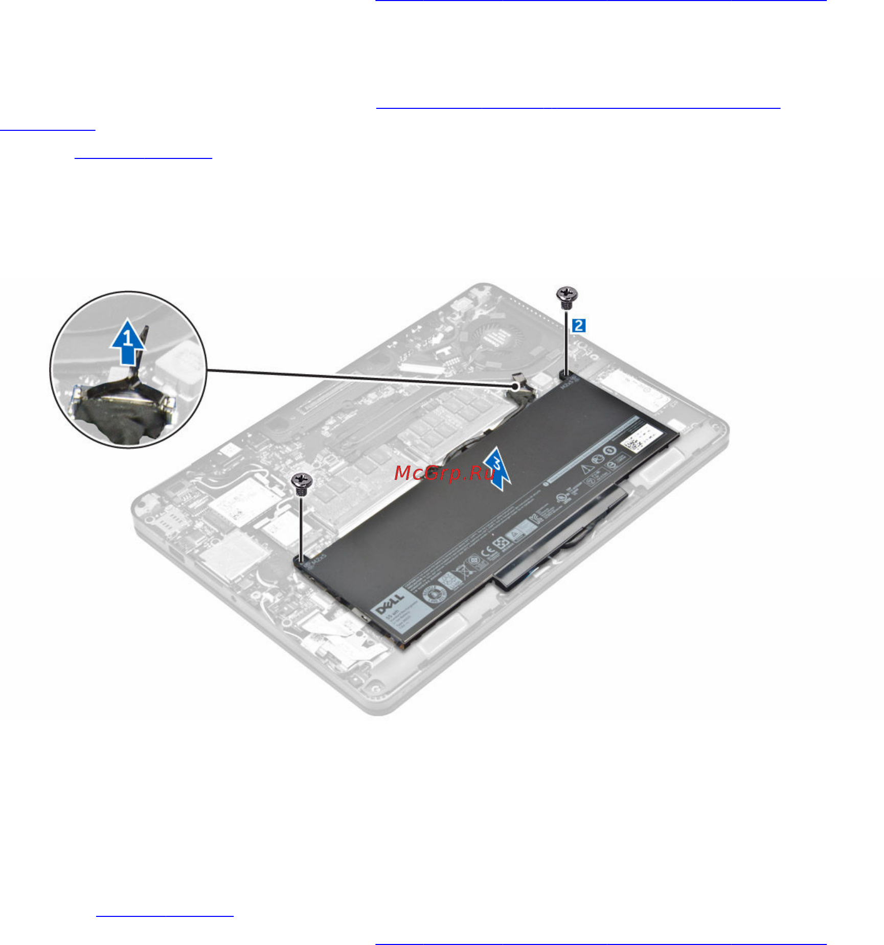 Dell Latitude E7270 7270-0516 [10/61] Установка нижней крышки