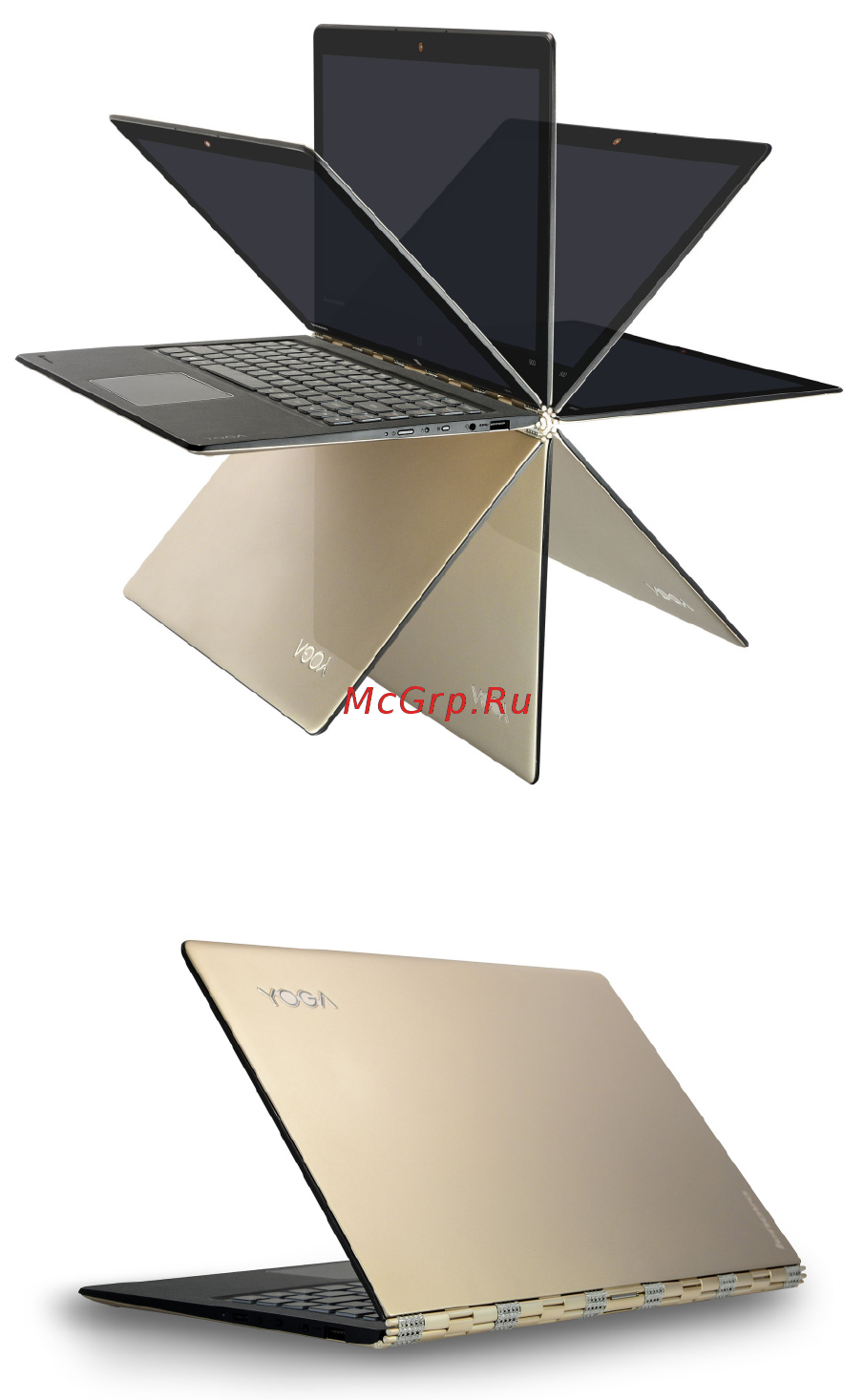 Lenovo IdeaPad Yoga 900-13ISK2 80UE006KRK [9/35] Расположение панели дисплея