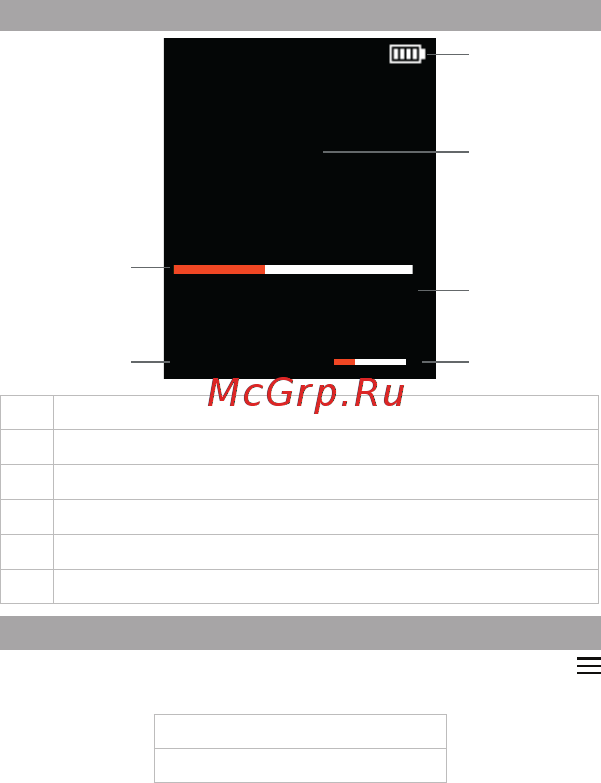Texet T-70 8Gb Black [38/60] Страница радиоприемника