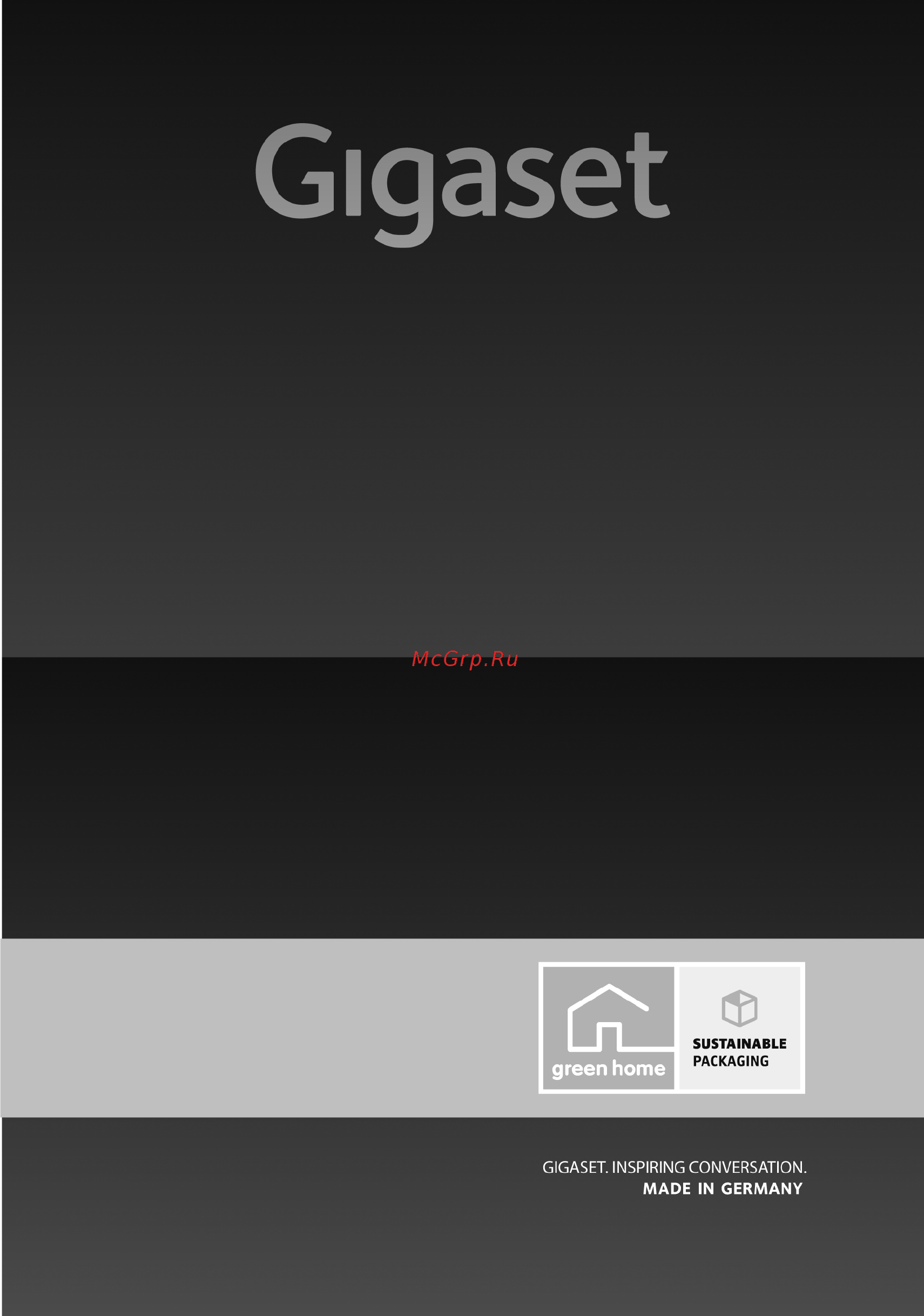 Gigaset C530 Black Инструкция по эксплуатации онлайн