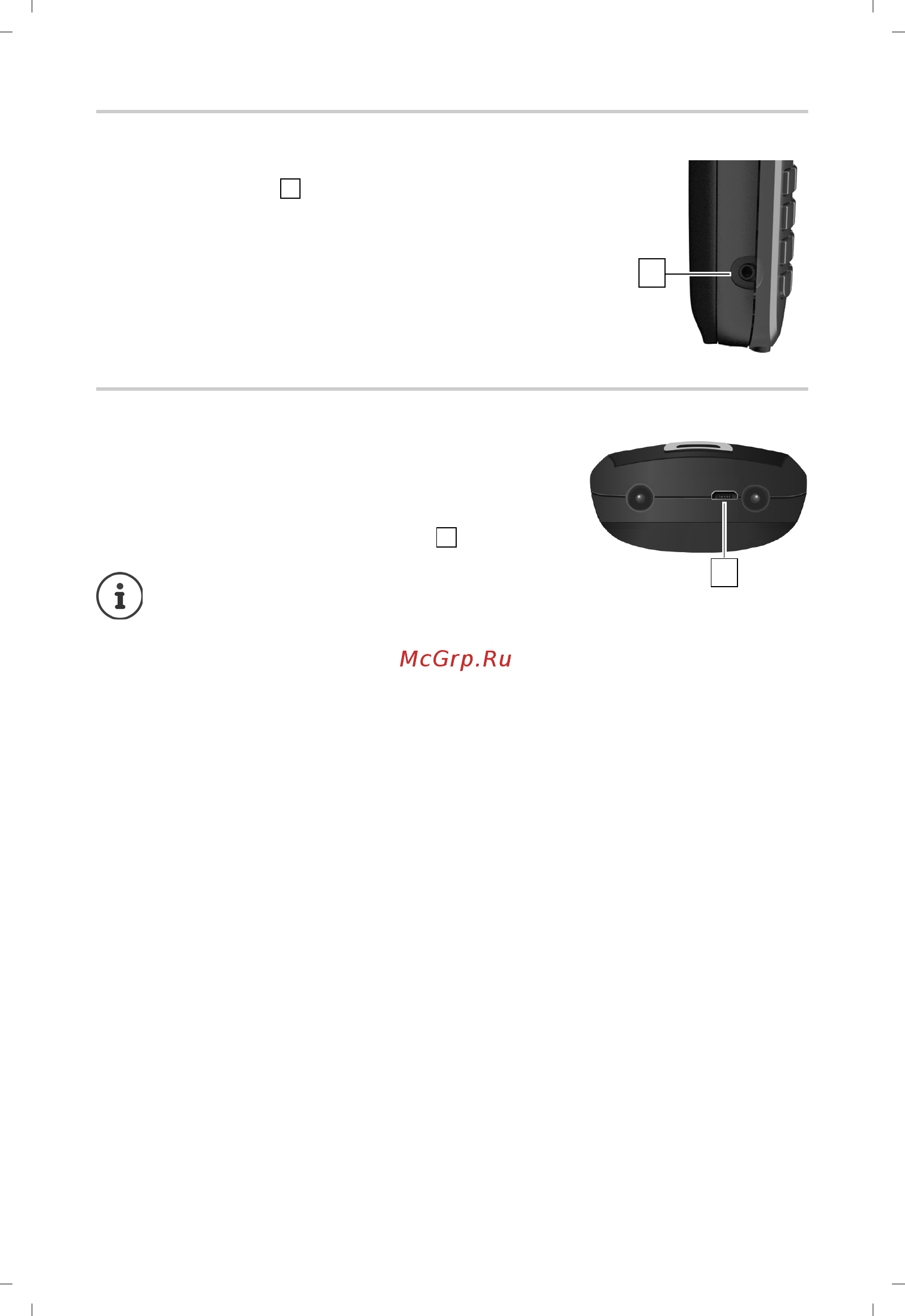 Gigaset S850HX [13/64] Подсоединение гарнитуры